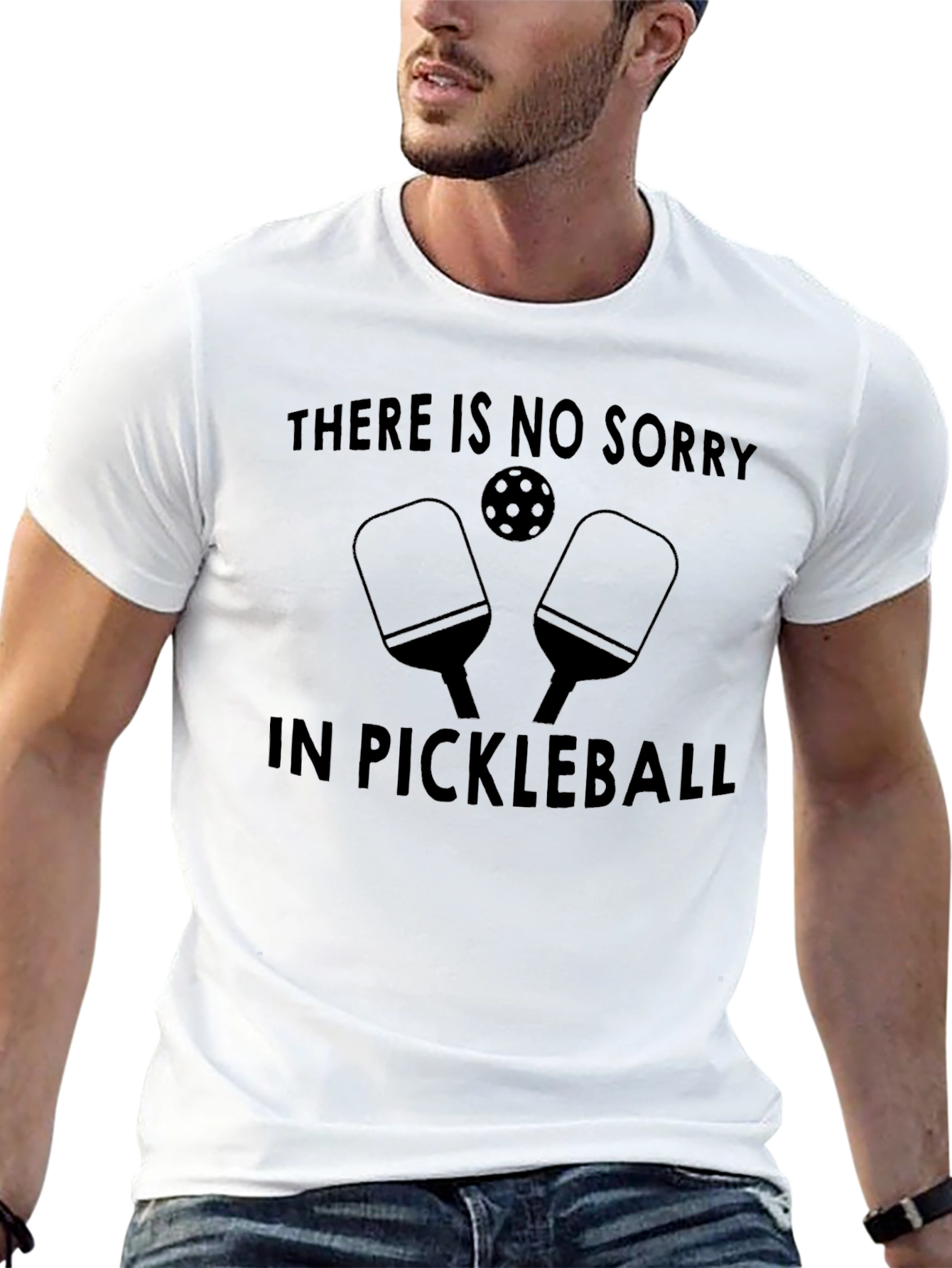 Pickleball T-Shirt - No Sorry Tee
