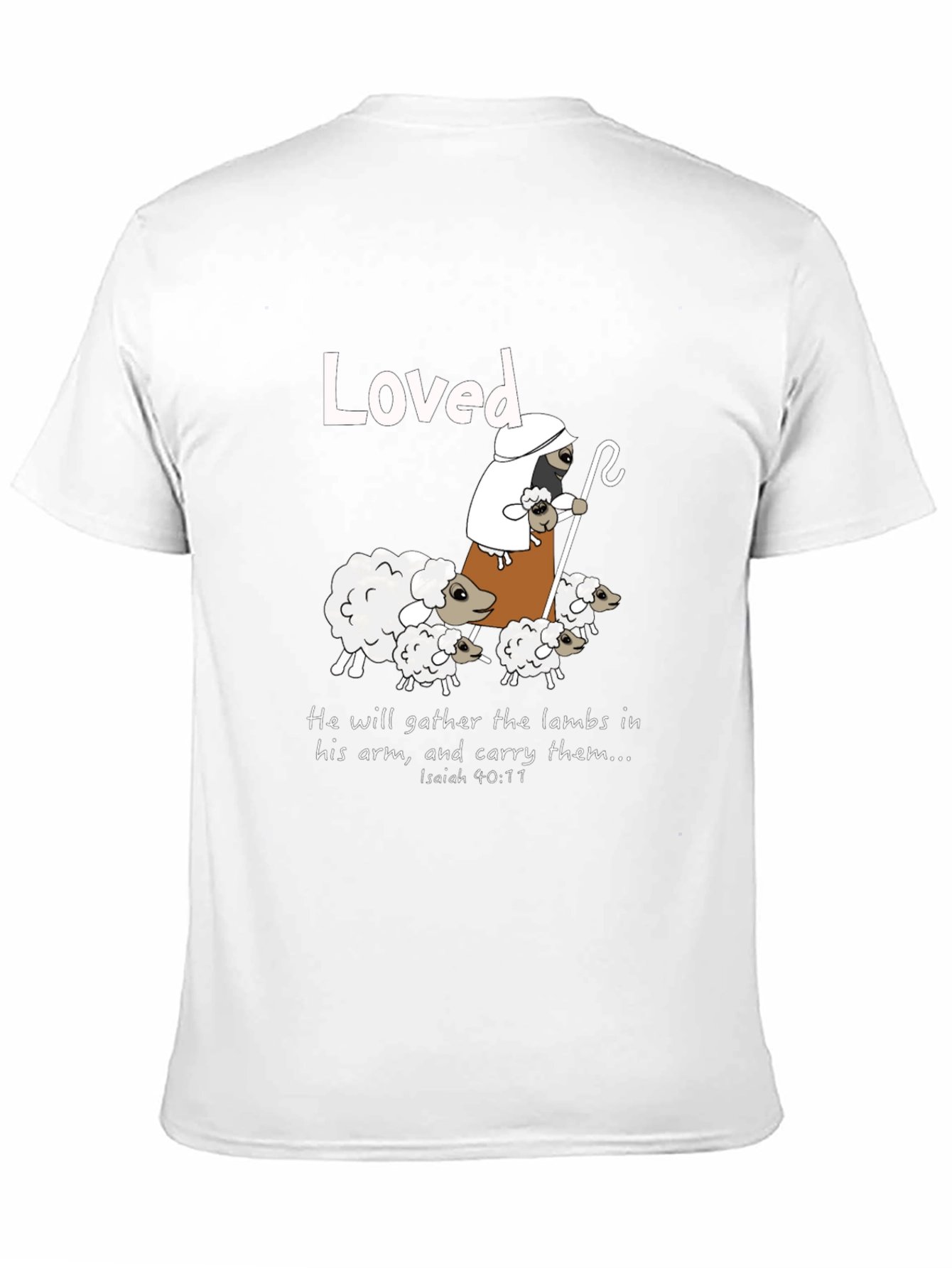 Loved Sheep Graphic T-Shirt
