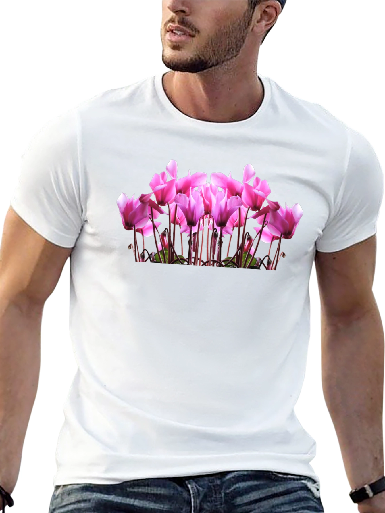 Pink Floral T-Shirt