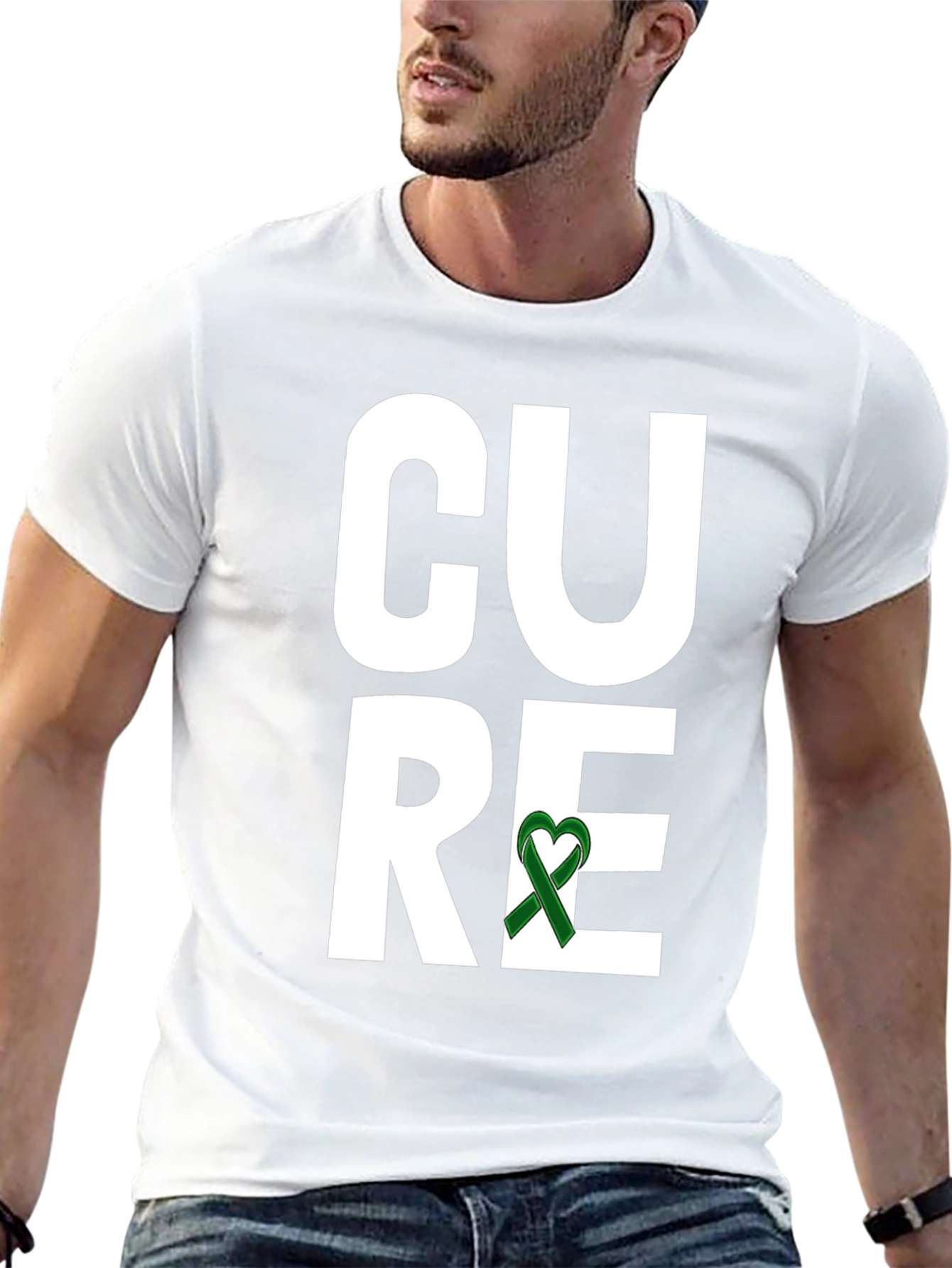 Cure T-Shirt Awareness Ribbon Graphic Tee