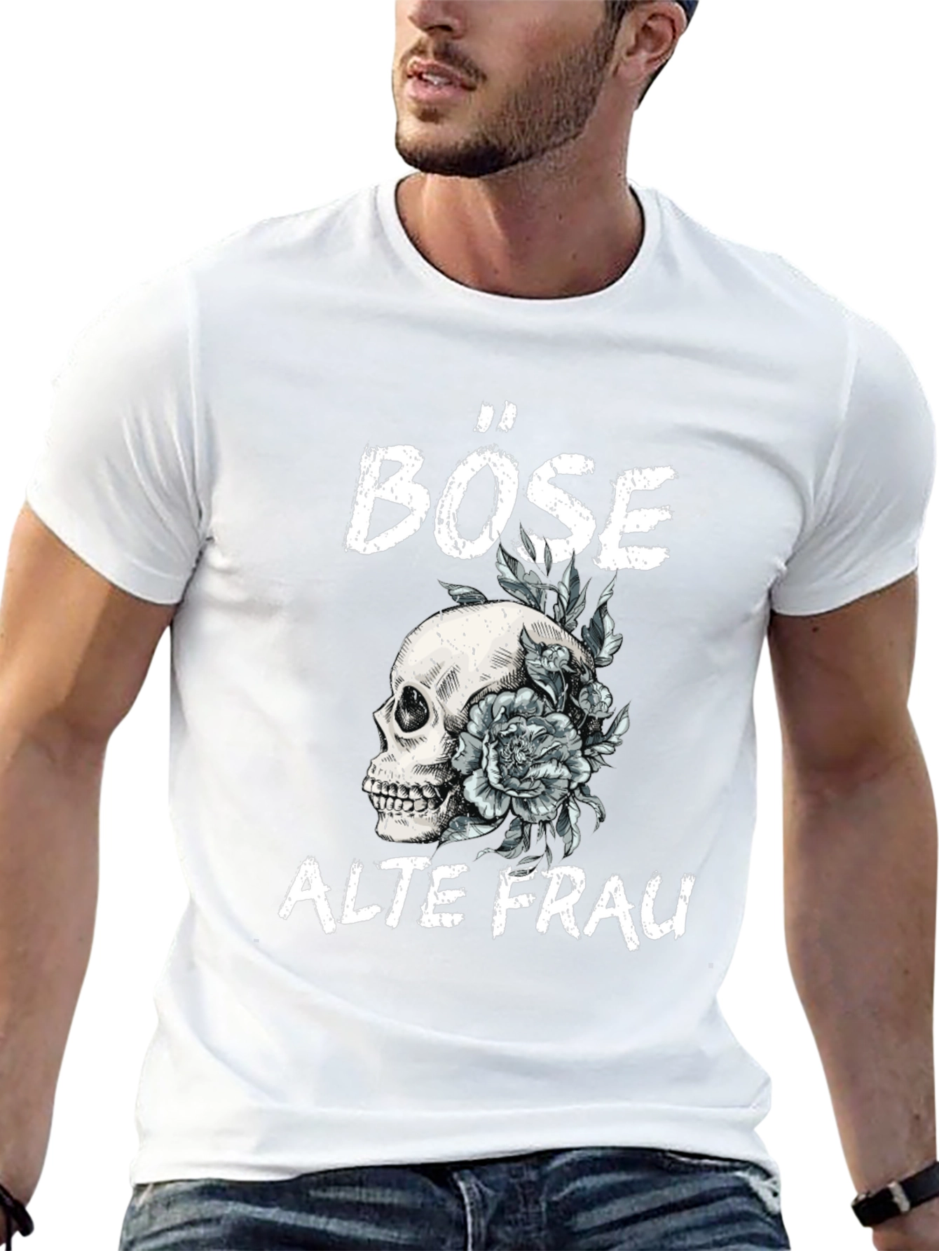 Böse Alte Frau Graphic Tee