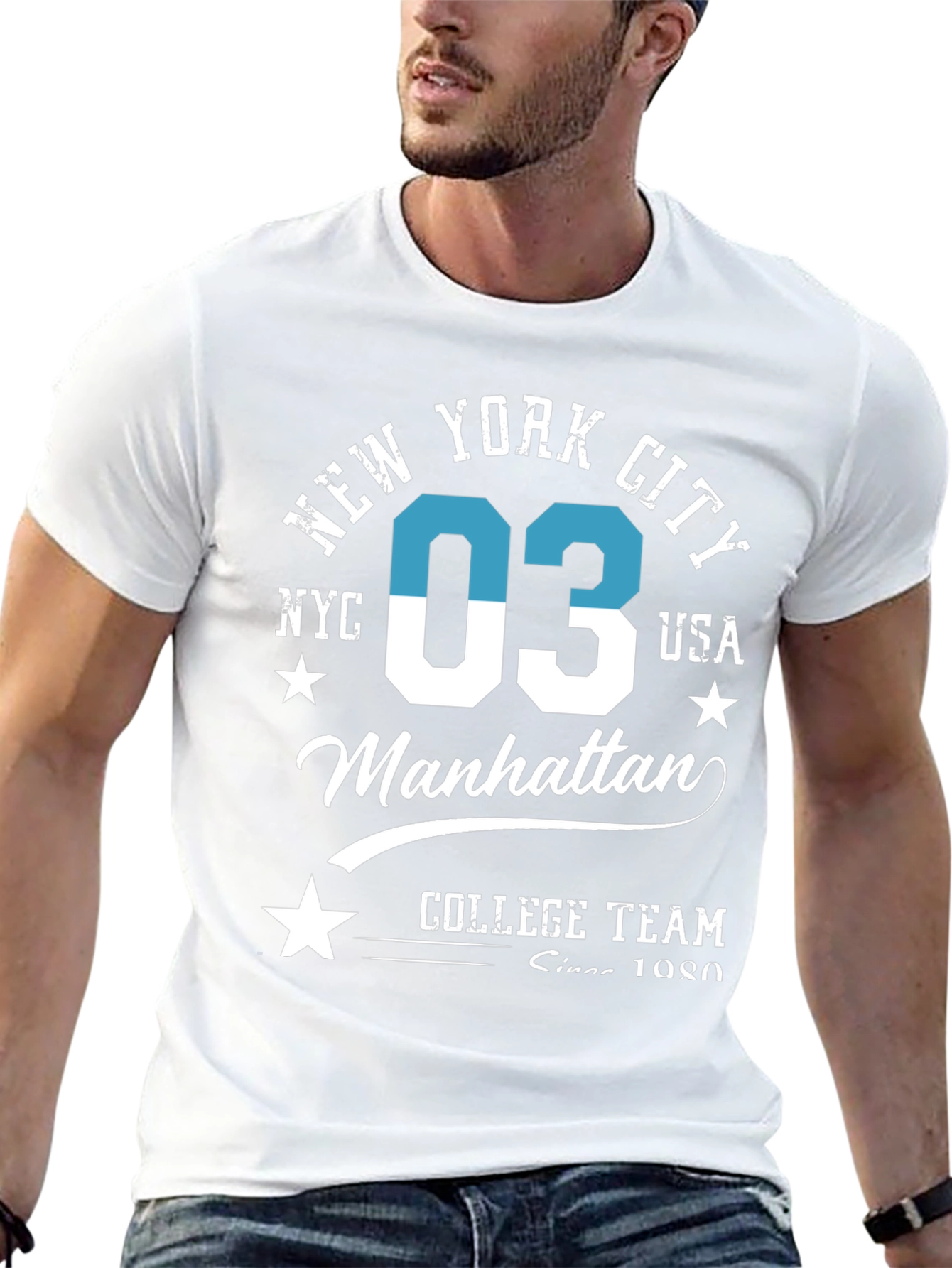 NYC Manhattan College Team T-Shirt