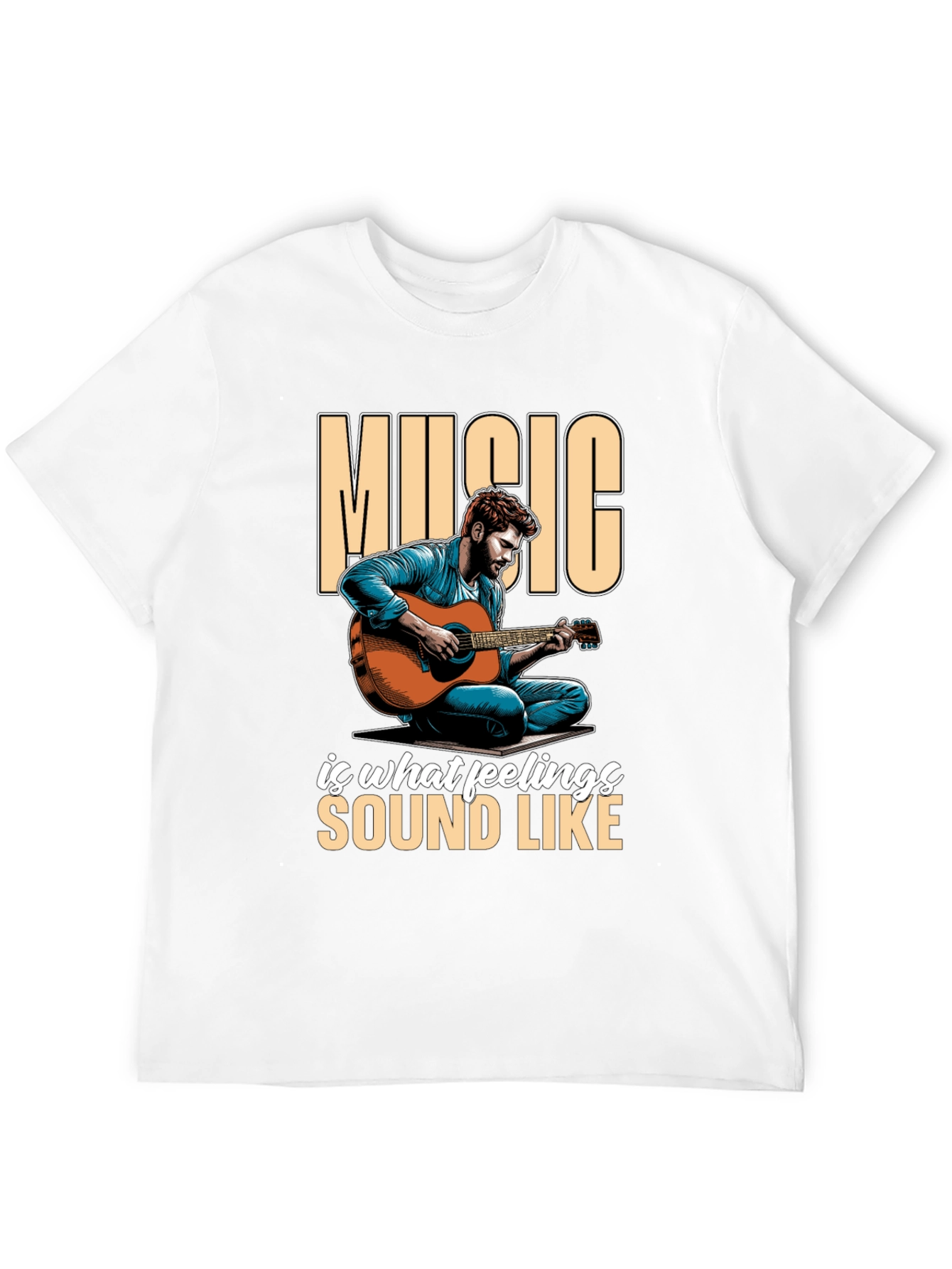 Music is What Feelings Sound Like T-Shirt