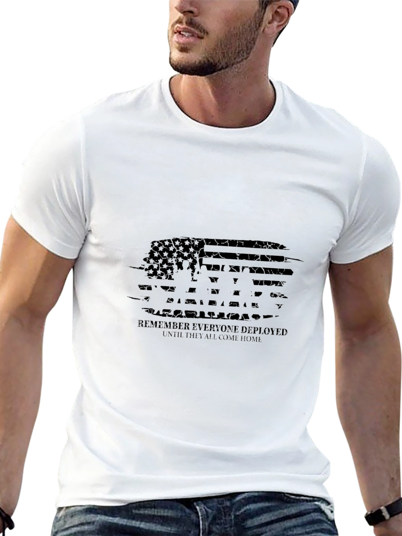 Remember Everyone Deployed Graphic T-Shirt