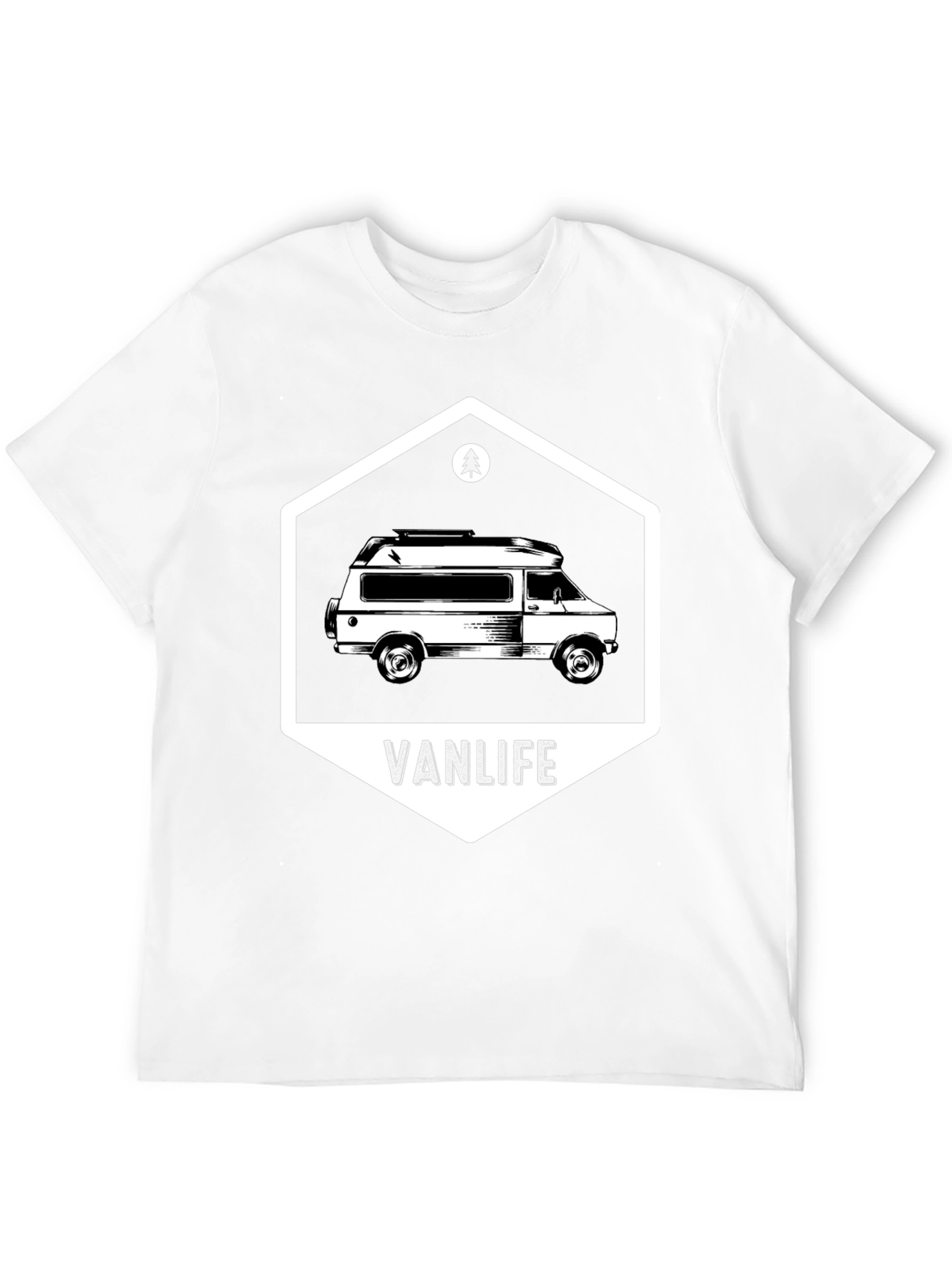 Vanlife Black T-Shirt - Adventure Tee