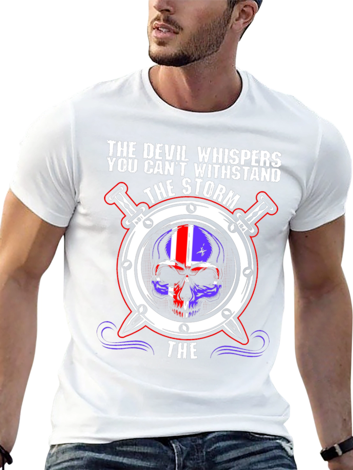 Devil Whispers the Storm T-Shirt