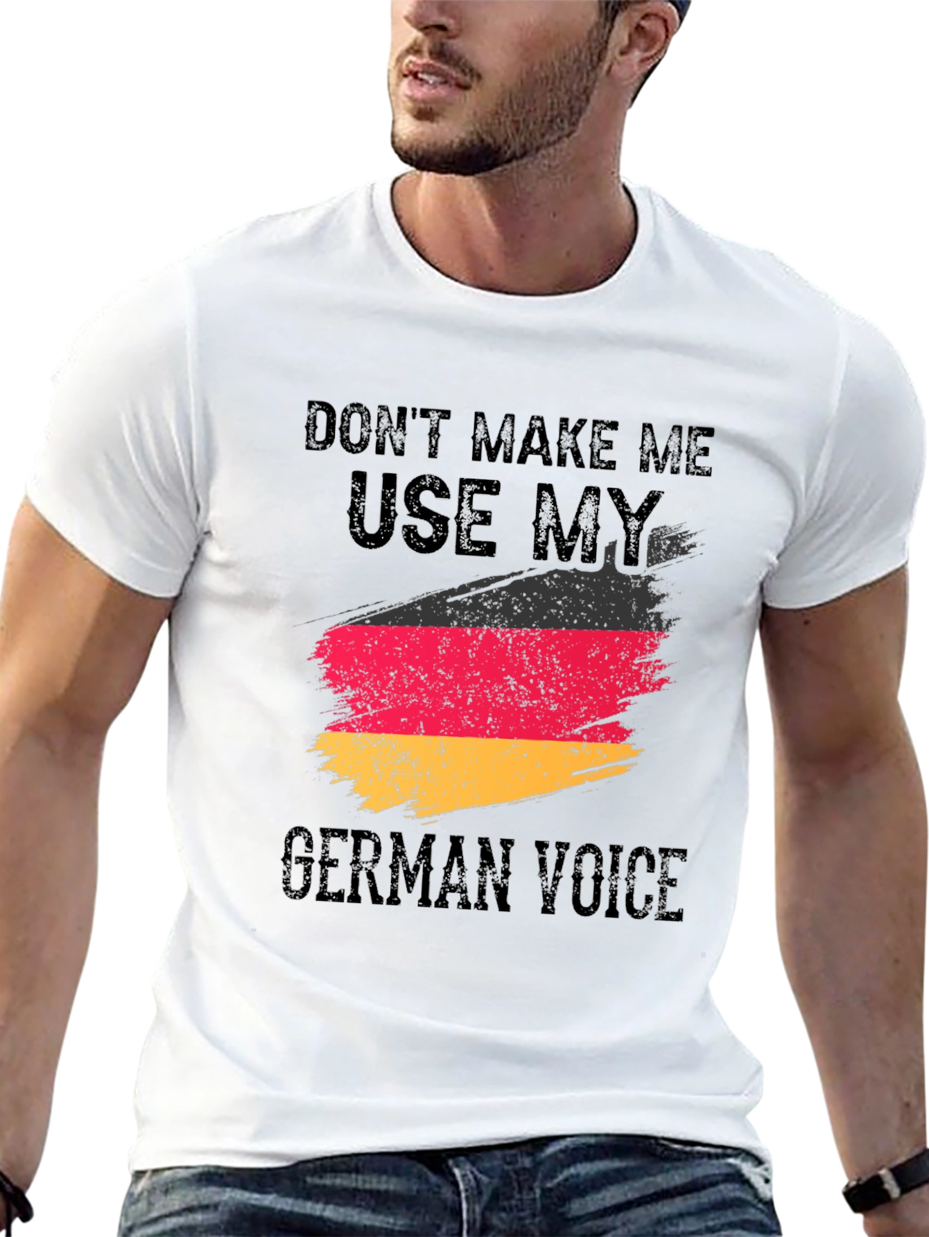 German Voice T-Shirt - Funny Deutschland Pride Tee