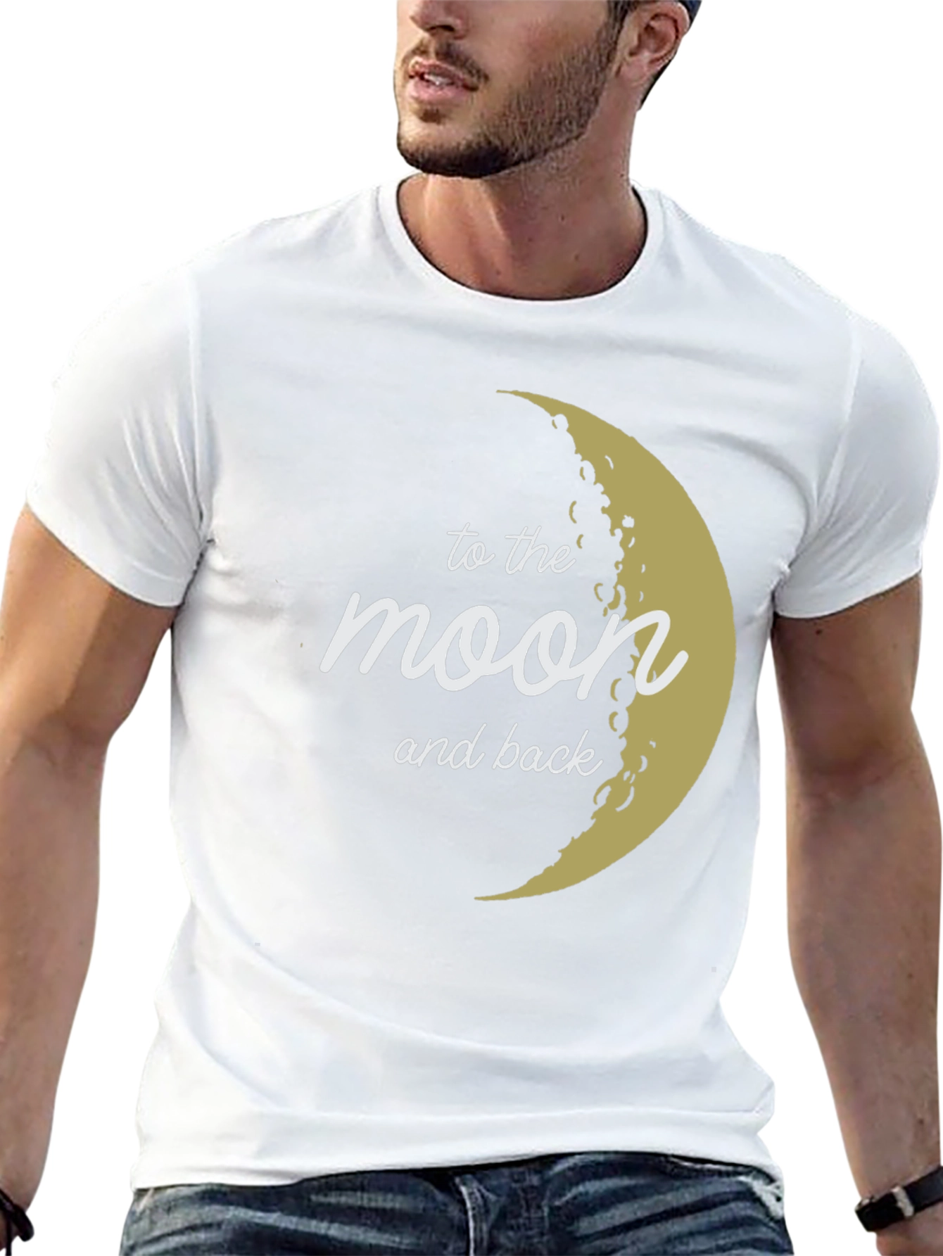 To The Moon and Back Graphic T-Shirt