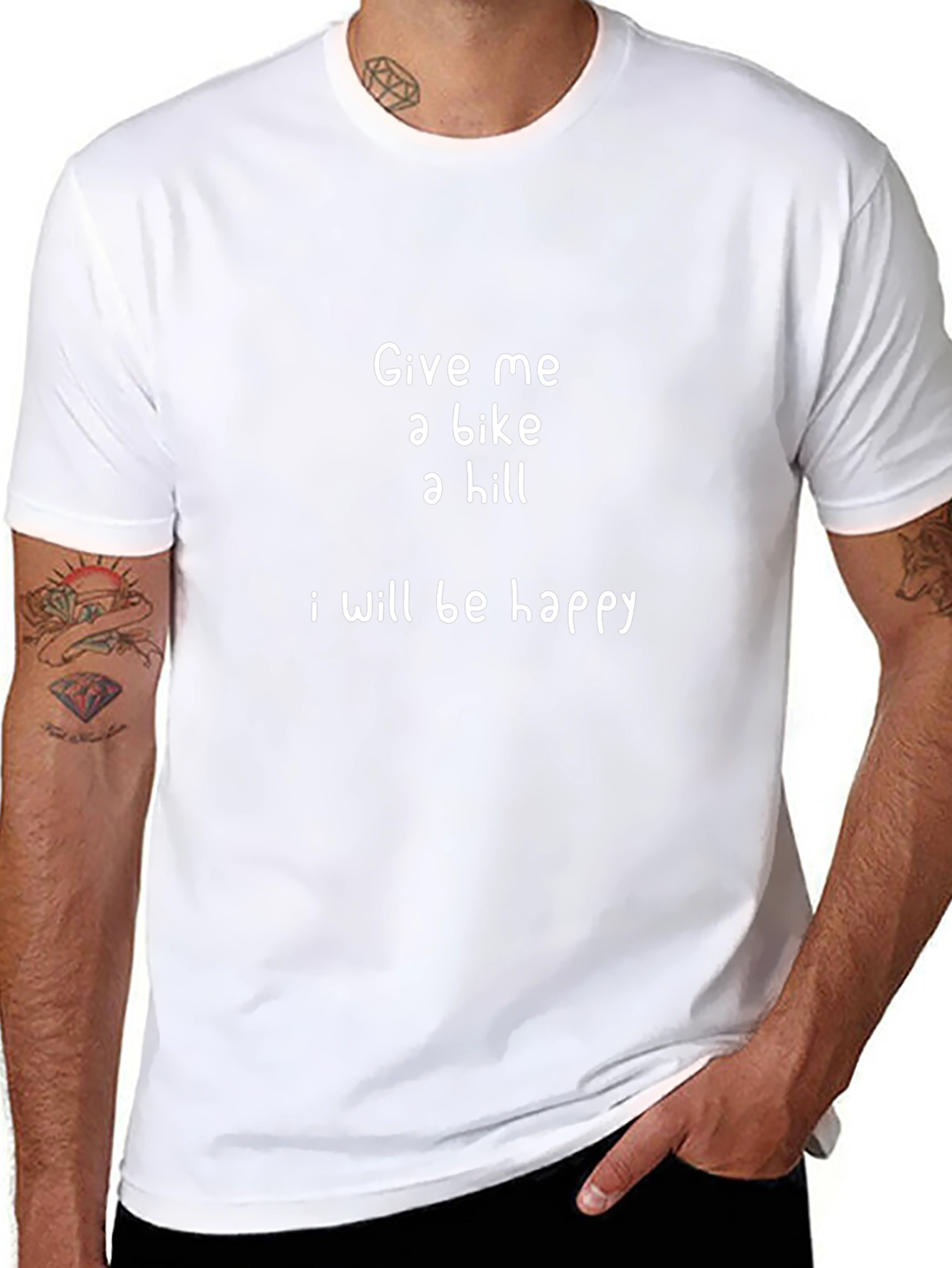 Bike & Hill Happiness T-Shirt