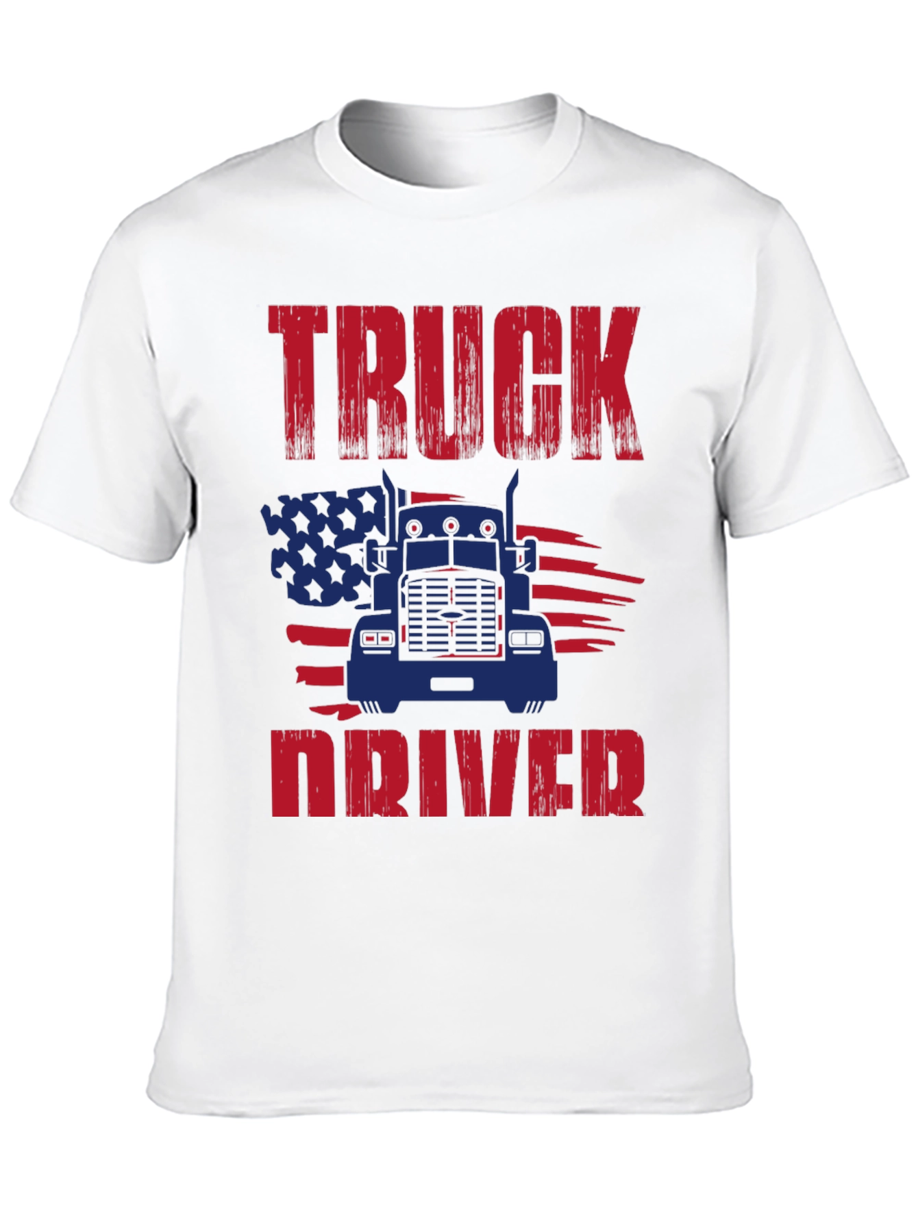Truck Driver Patriotic T-Shirt