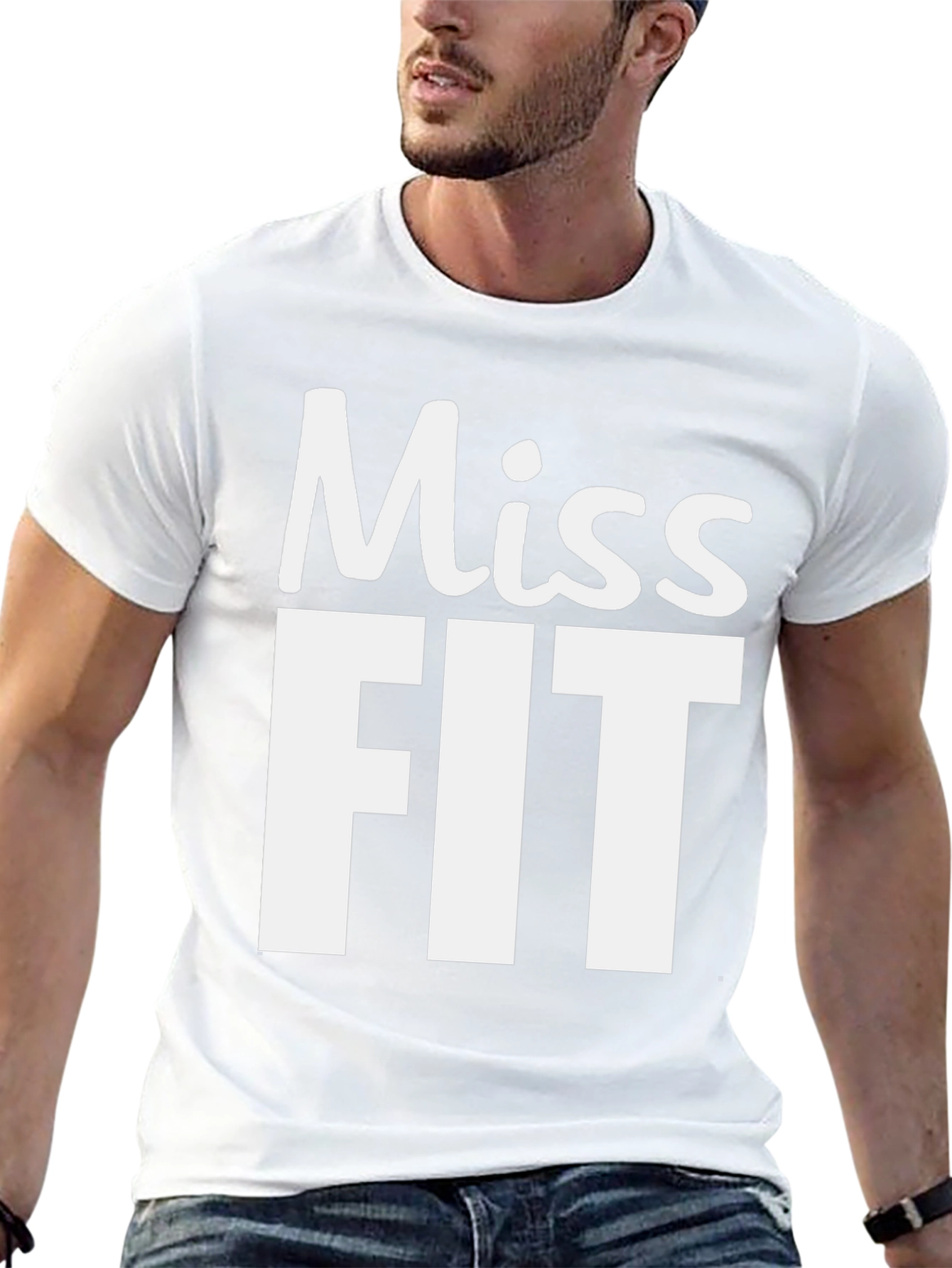Miss Fit T-Shirt - Funny Workout Tee