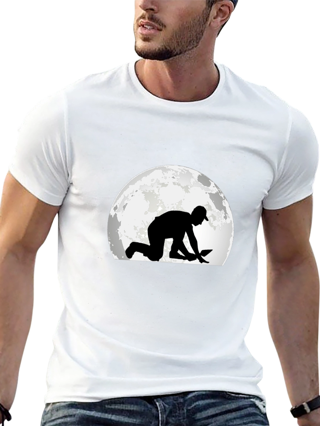 Gardener on the Moon T-Shirt