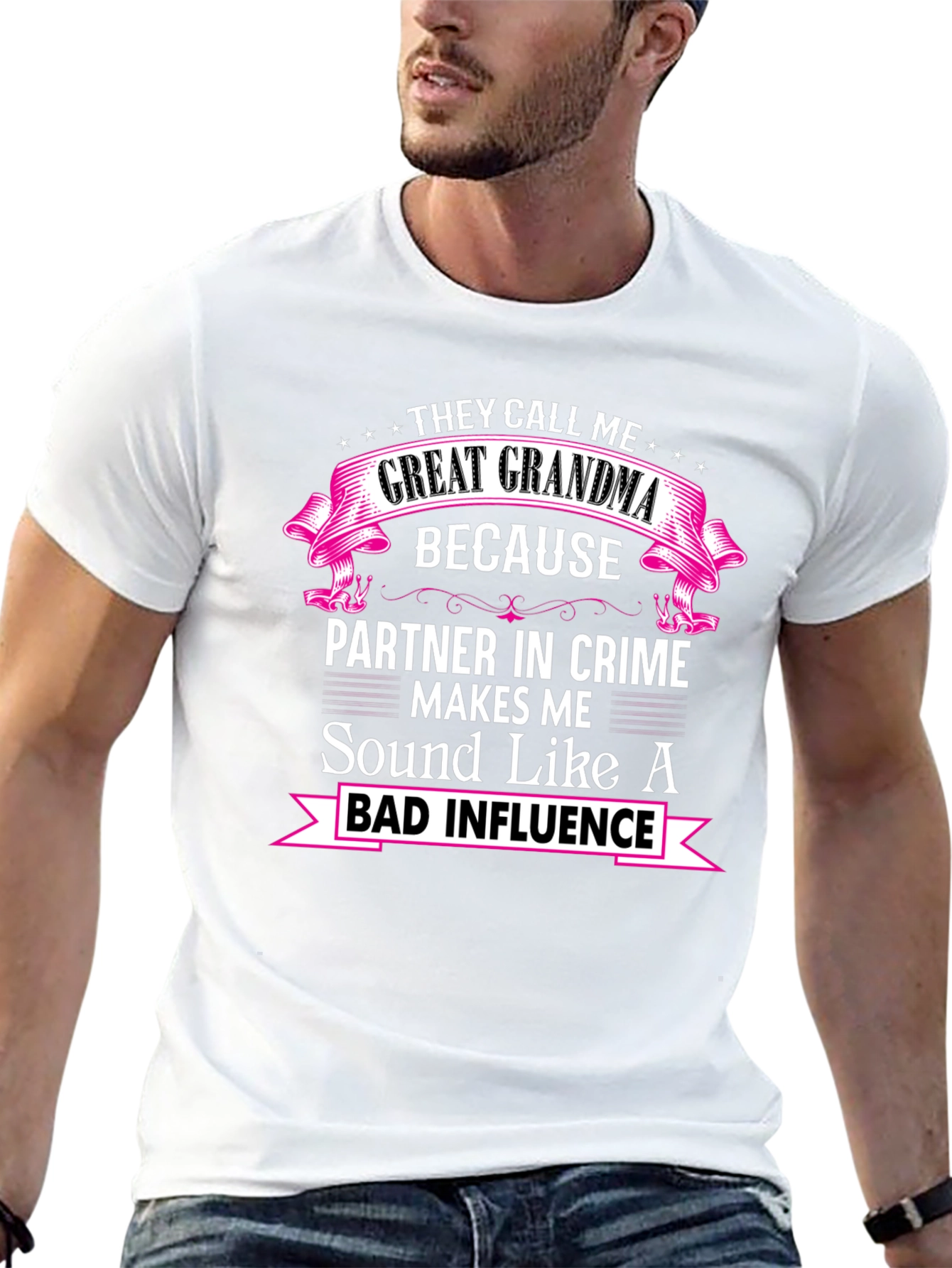 Great Grandma Bad Influence T-Shirt