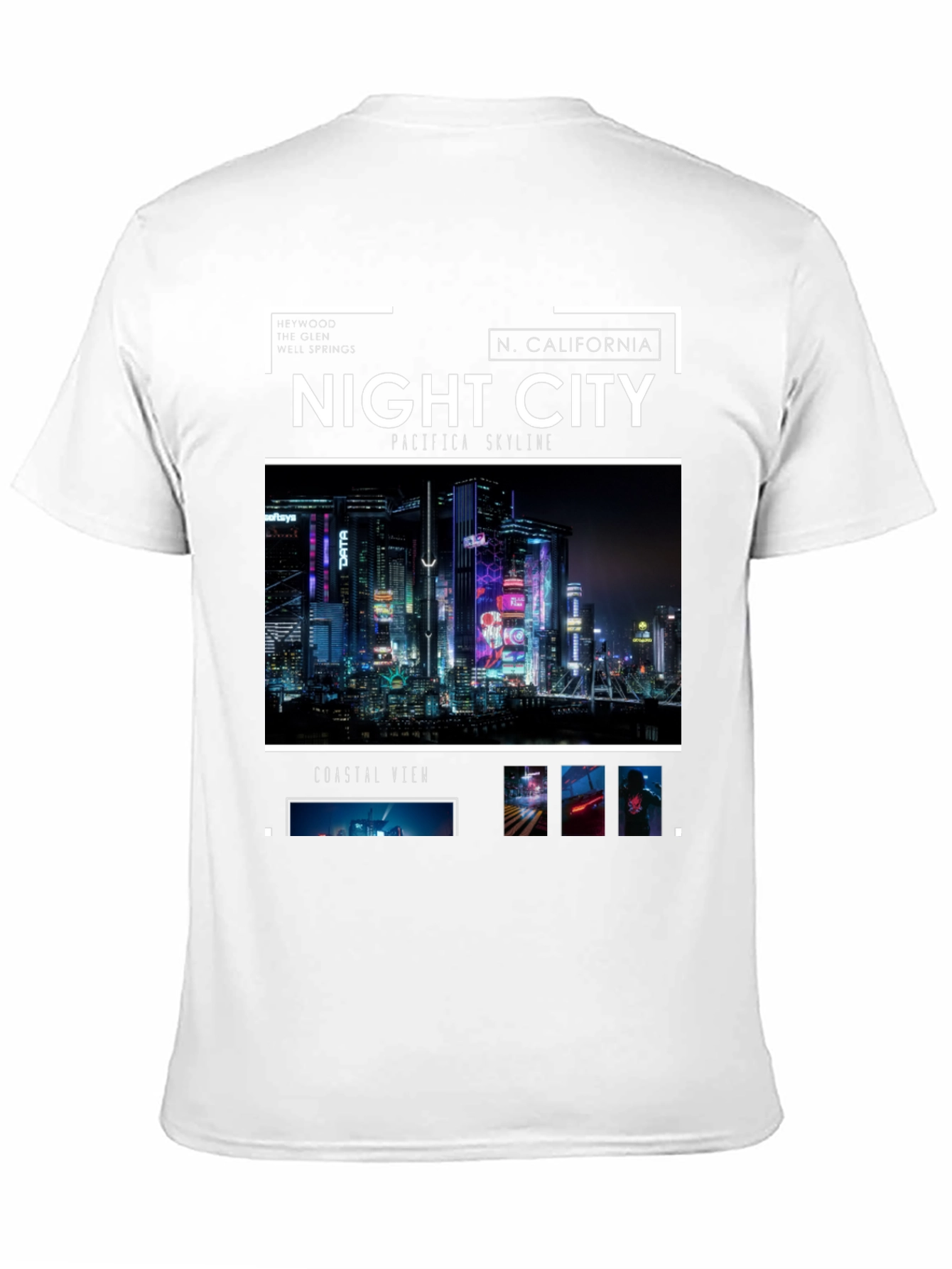 Night City Skyline T-Shirt