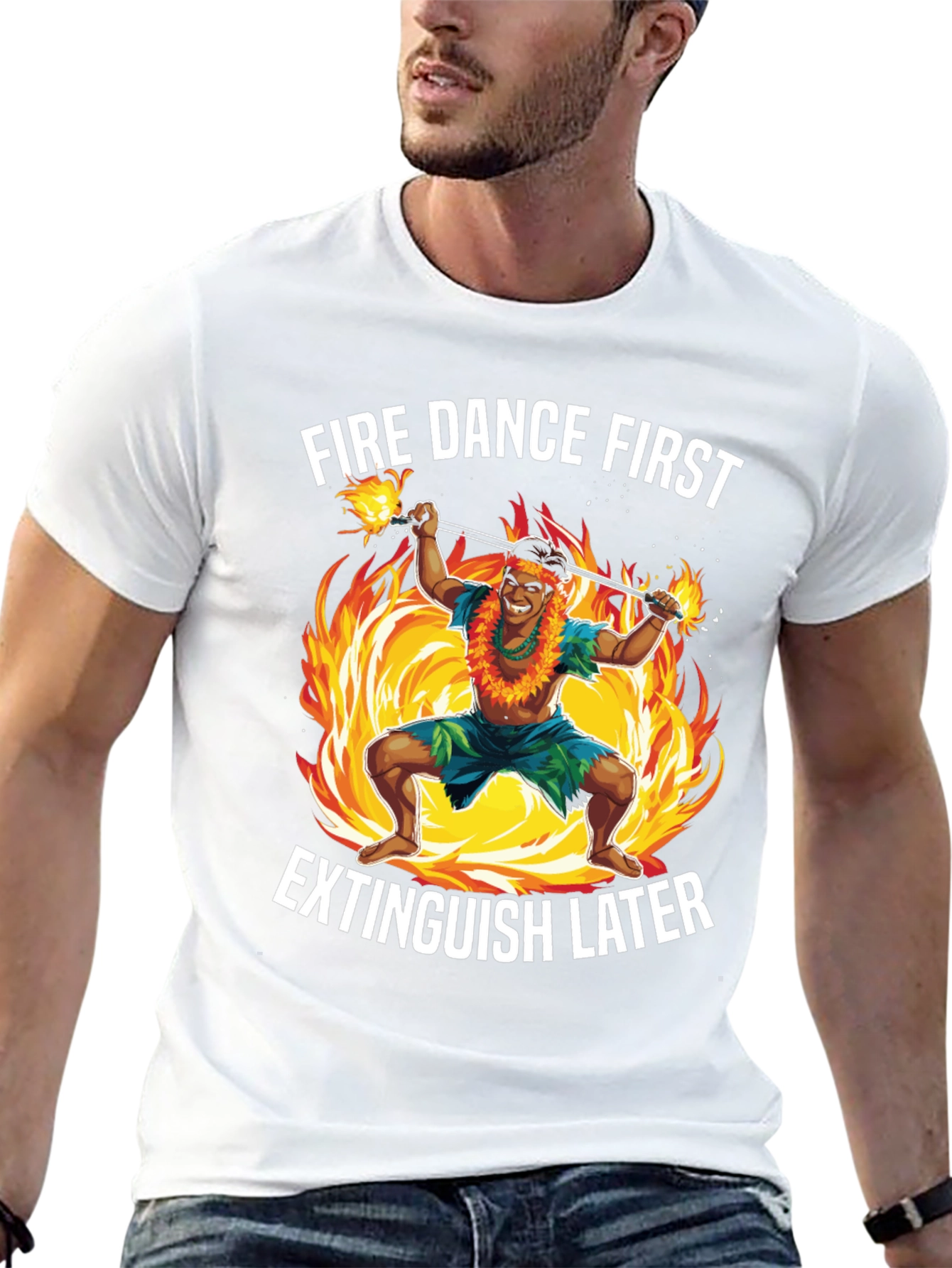 Fire Dance T-Shirt - Extinguish Later Tee