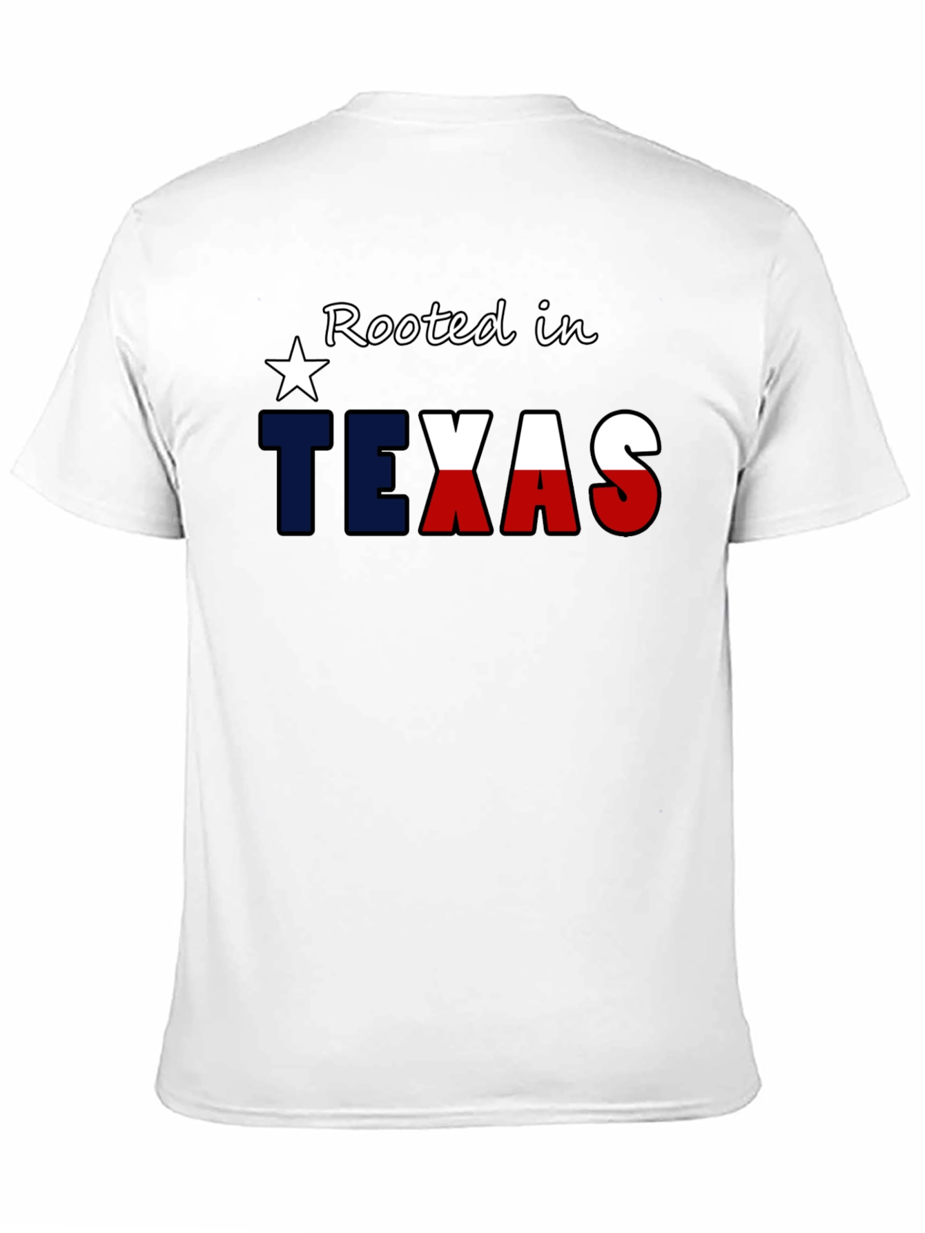 Rooted in Texas Patriotic Graphic Tee