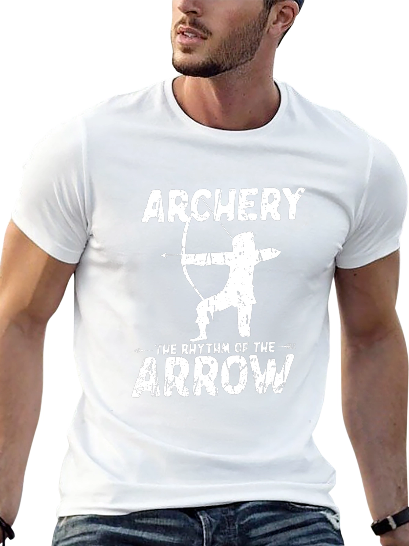 Archery T-Shirt: Rhythm of the Arrow Graphic Tee