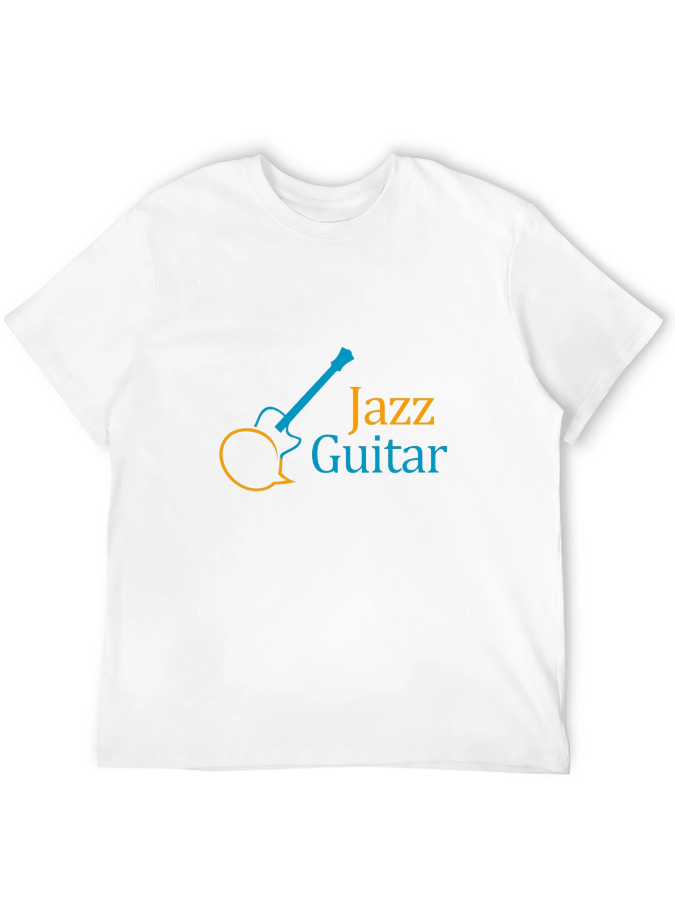 Jazz Guitar Graphic Tee - Stylish Music Lovers T-Shirt