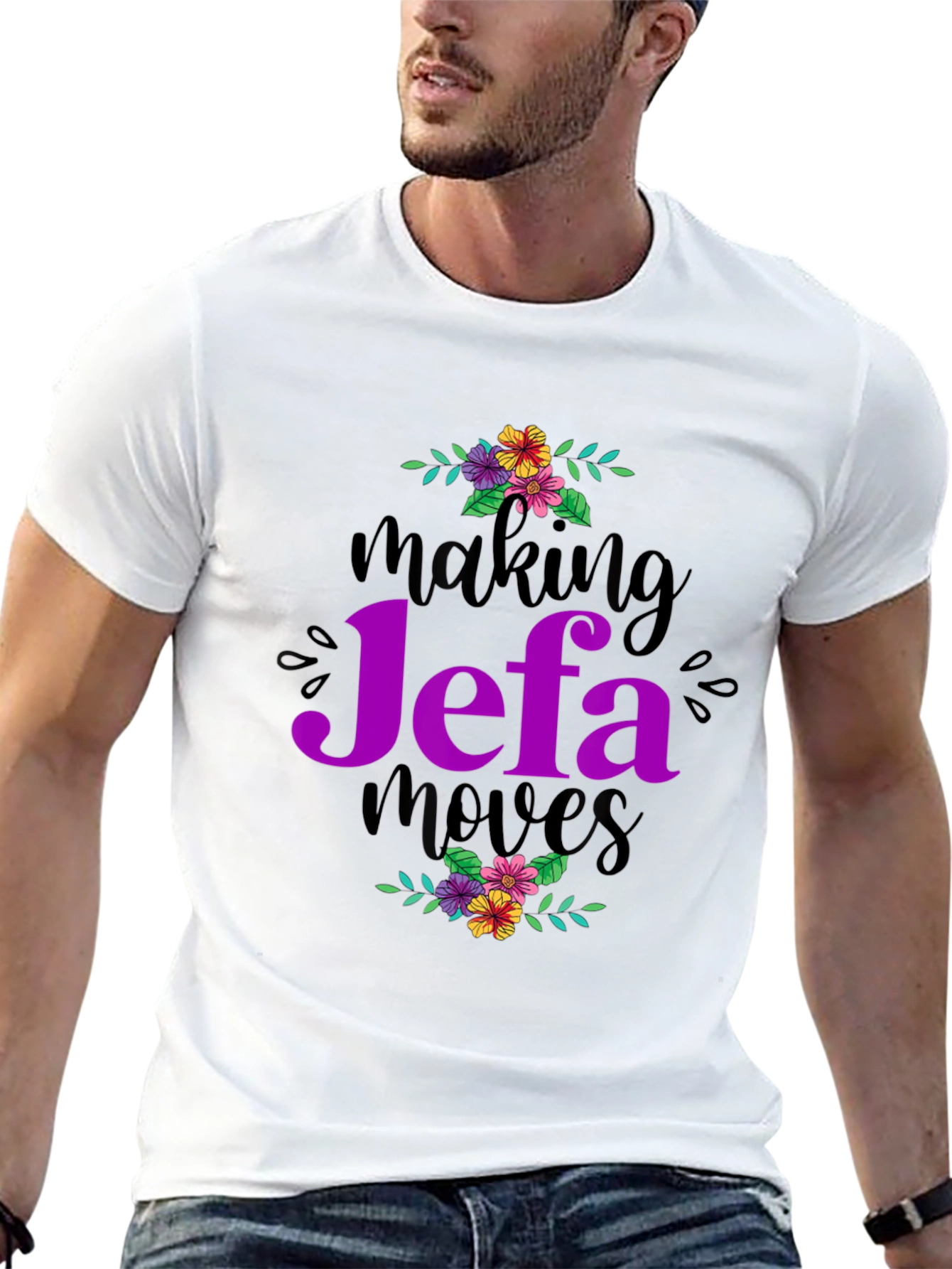 Making Jefa Moves Graphic Tee - Empowering Women