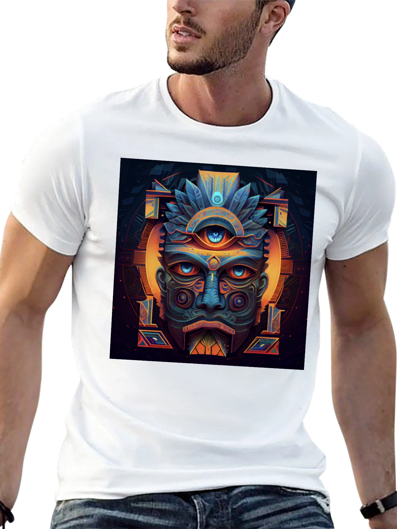 Mystic Mayan Art T-Shirt