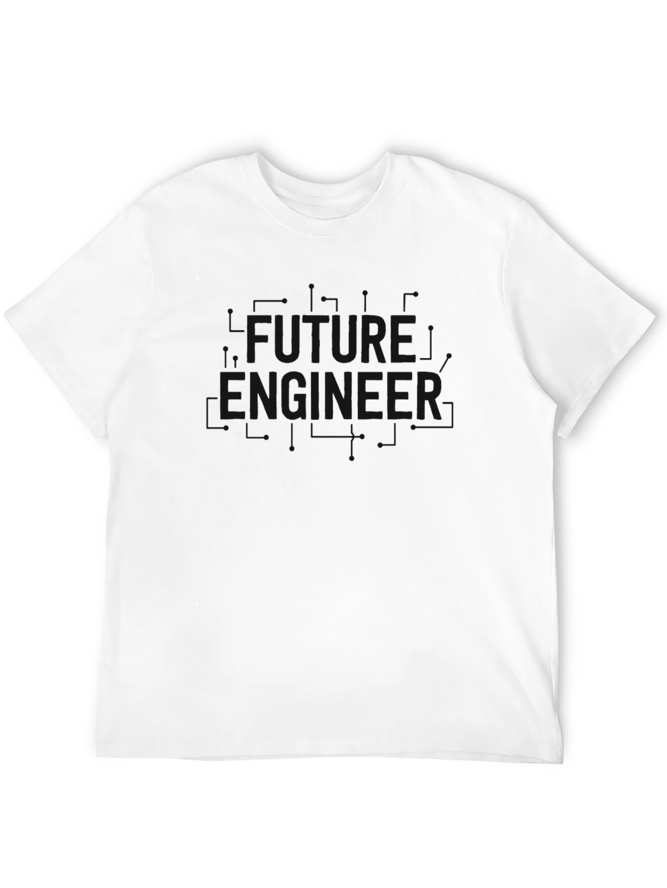 Mens Black Short Sleeve Graphic T-Shirt