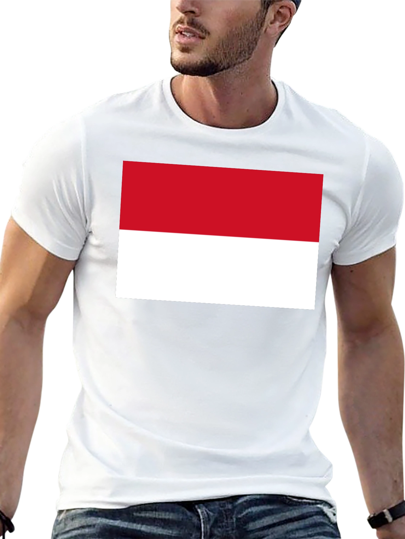 Indonesia Flag Graphic T-Shirt