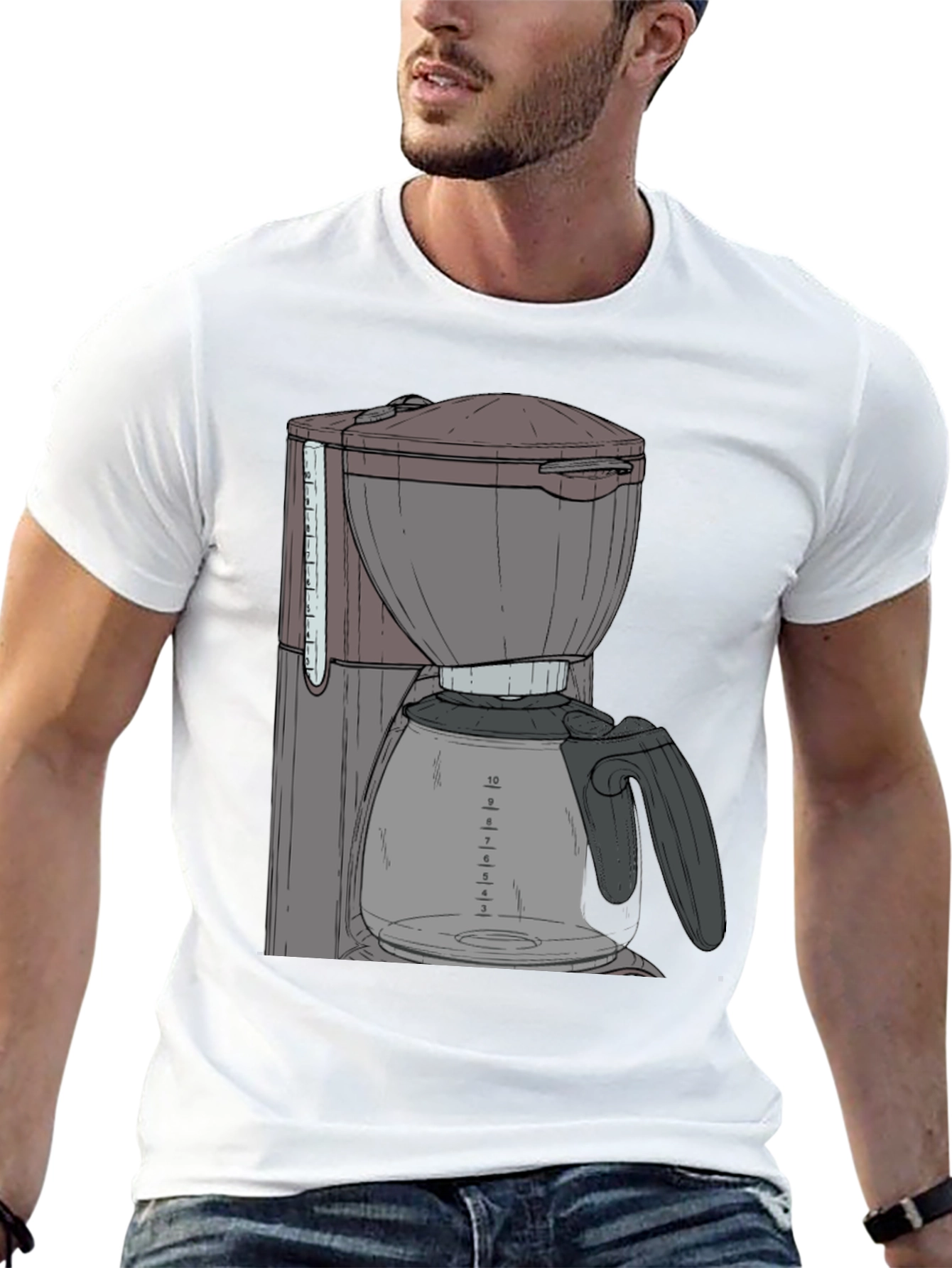 Coffee Maker T-Shirt - Brewtiful Design