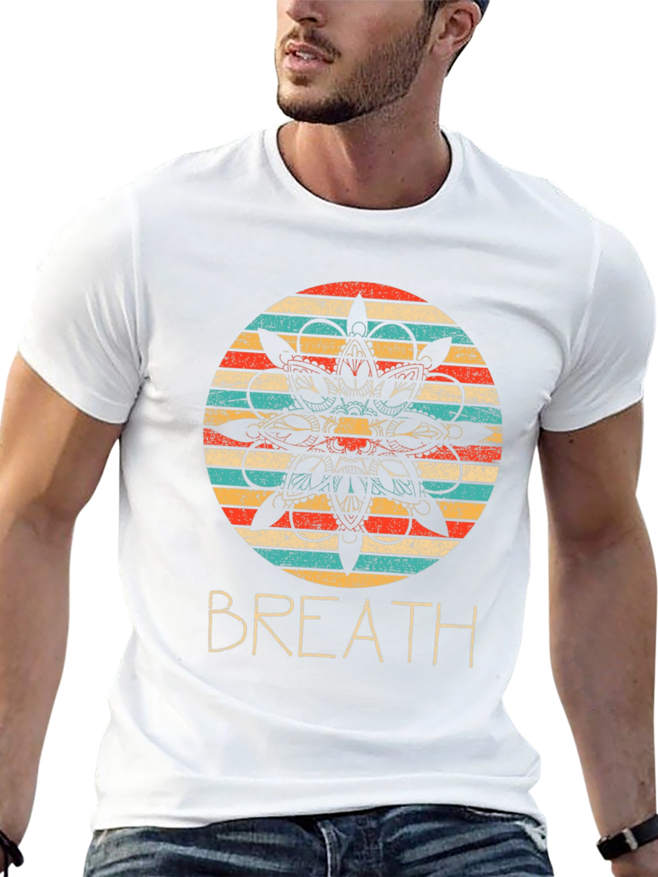 Breath Mandala T-Shirt - Relax & Unwind