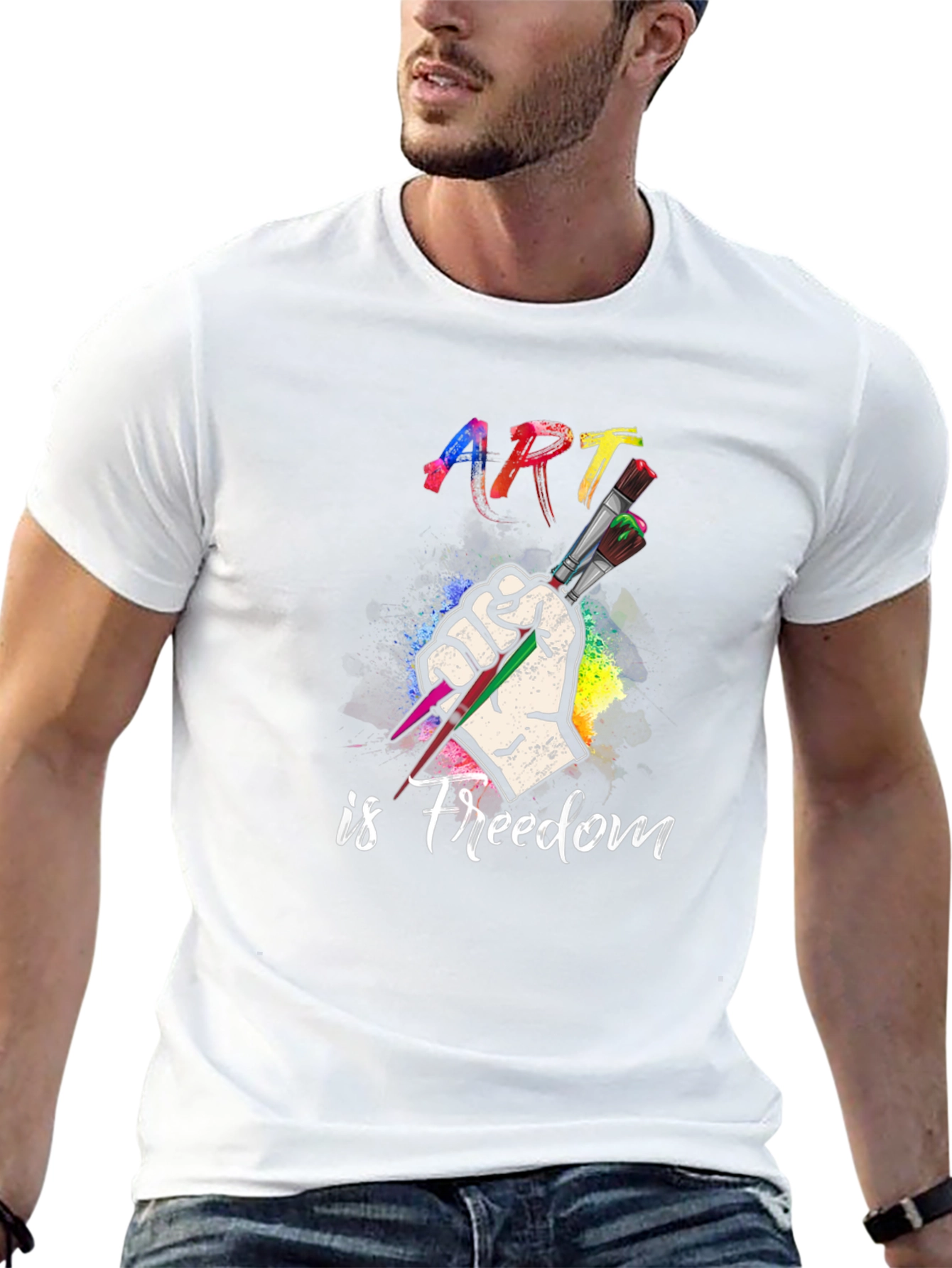 Art is Freedom Graphic T-Shirt
