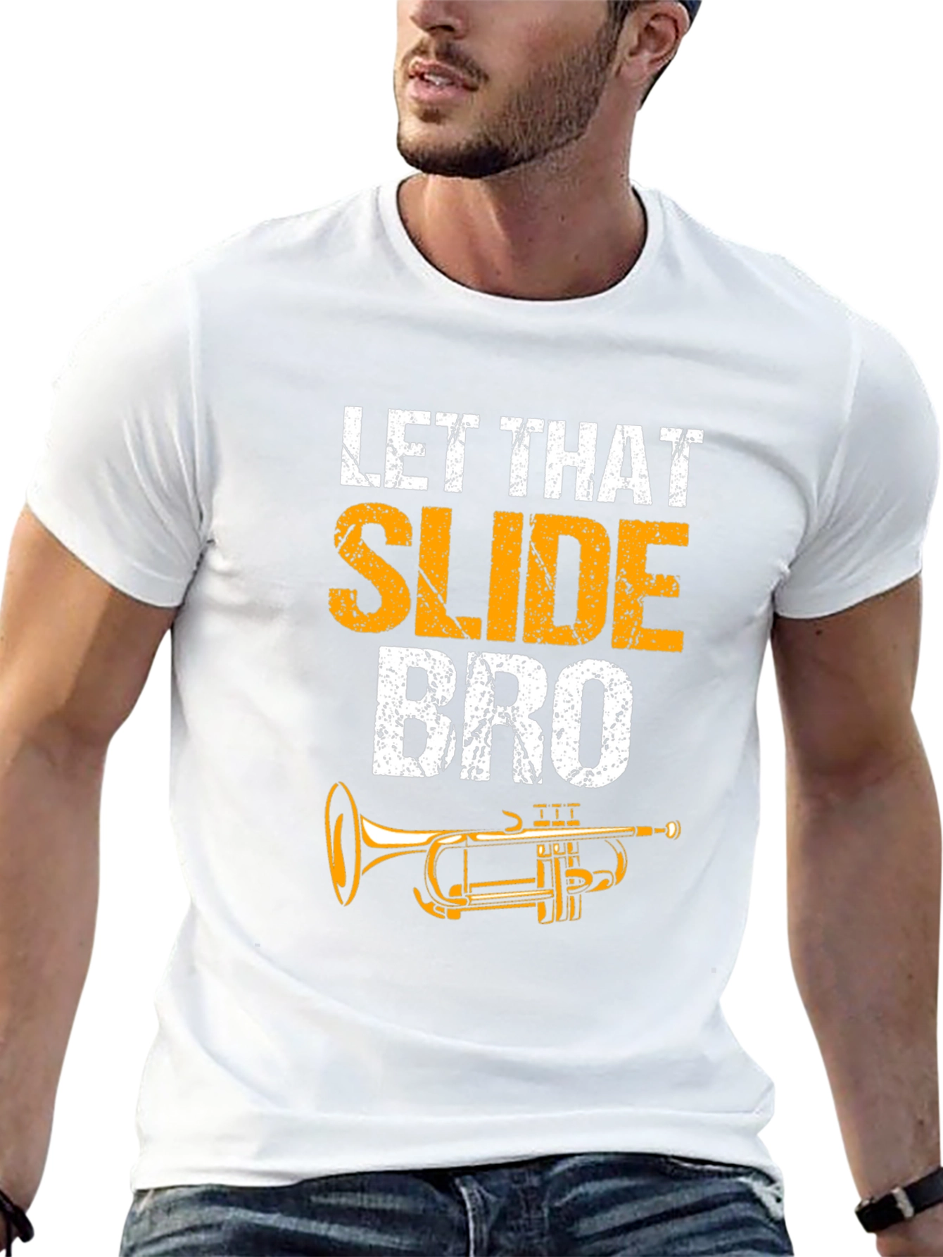 Let That Slide Bro Trumpet T-Shirt