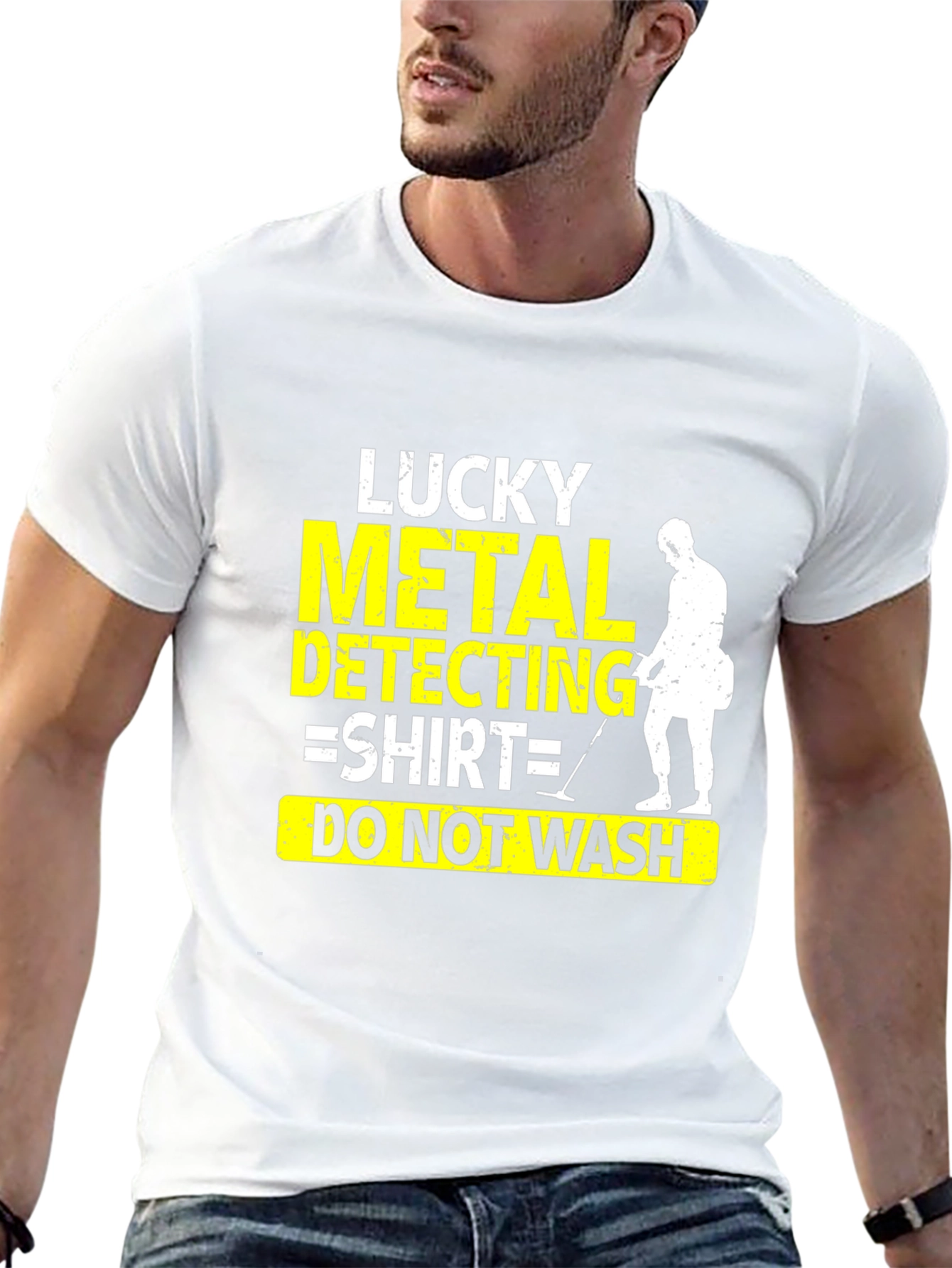Lucky Metal Detecting Shirt - Do Not Wash Tee