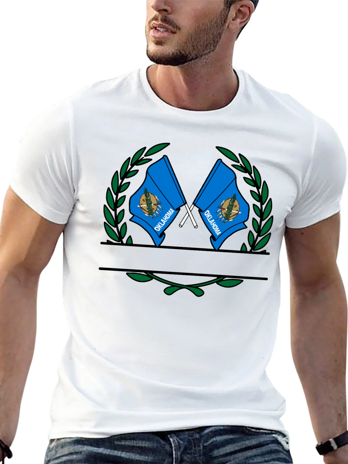 Oklahoma Flag T-Shirt - State Pride Tee