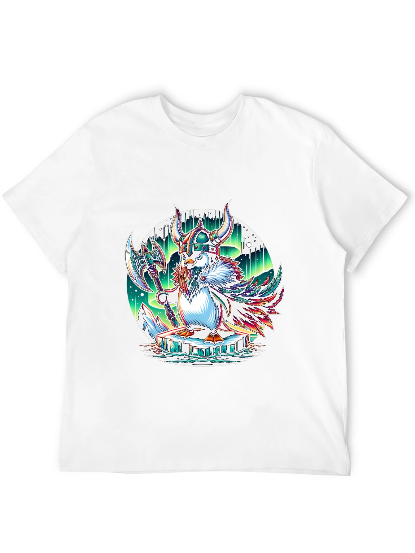 Viking Penguin Graphic Tee - Arctic Warrior!