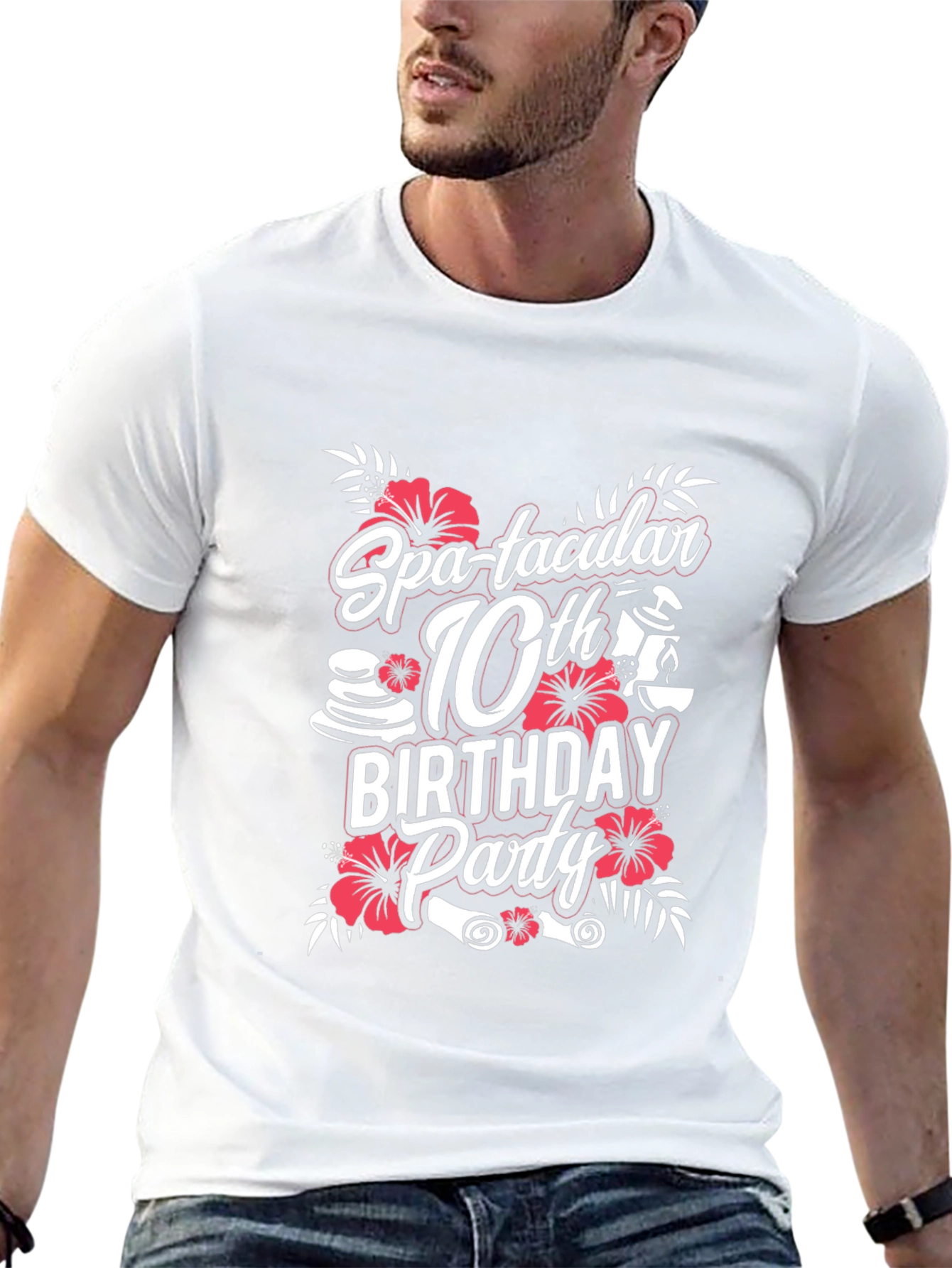 Spa-tacular 10th Birthday Party Graphic Tee