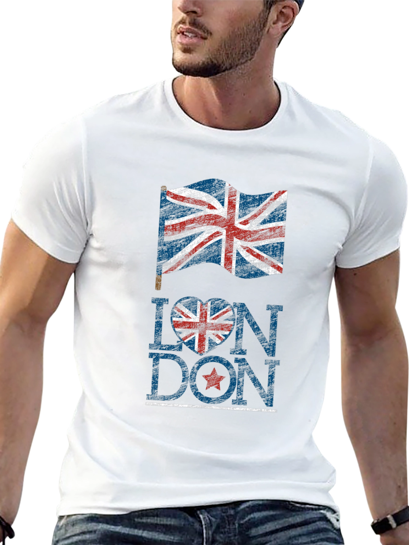 London Union Jack Graphic Tee