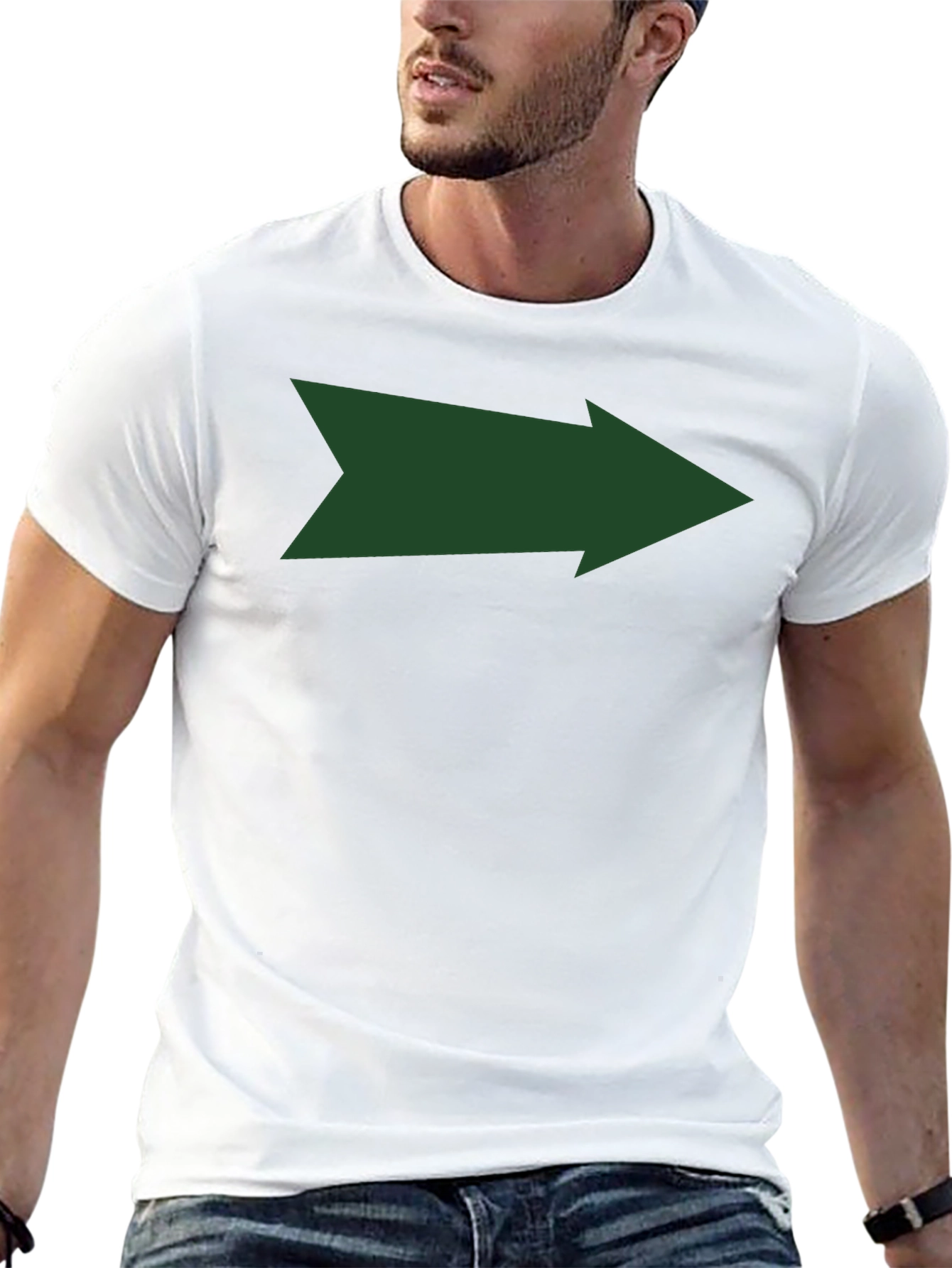 Arrow Graphic Tee - Casual Comfort