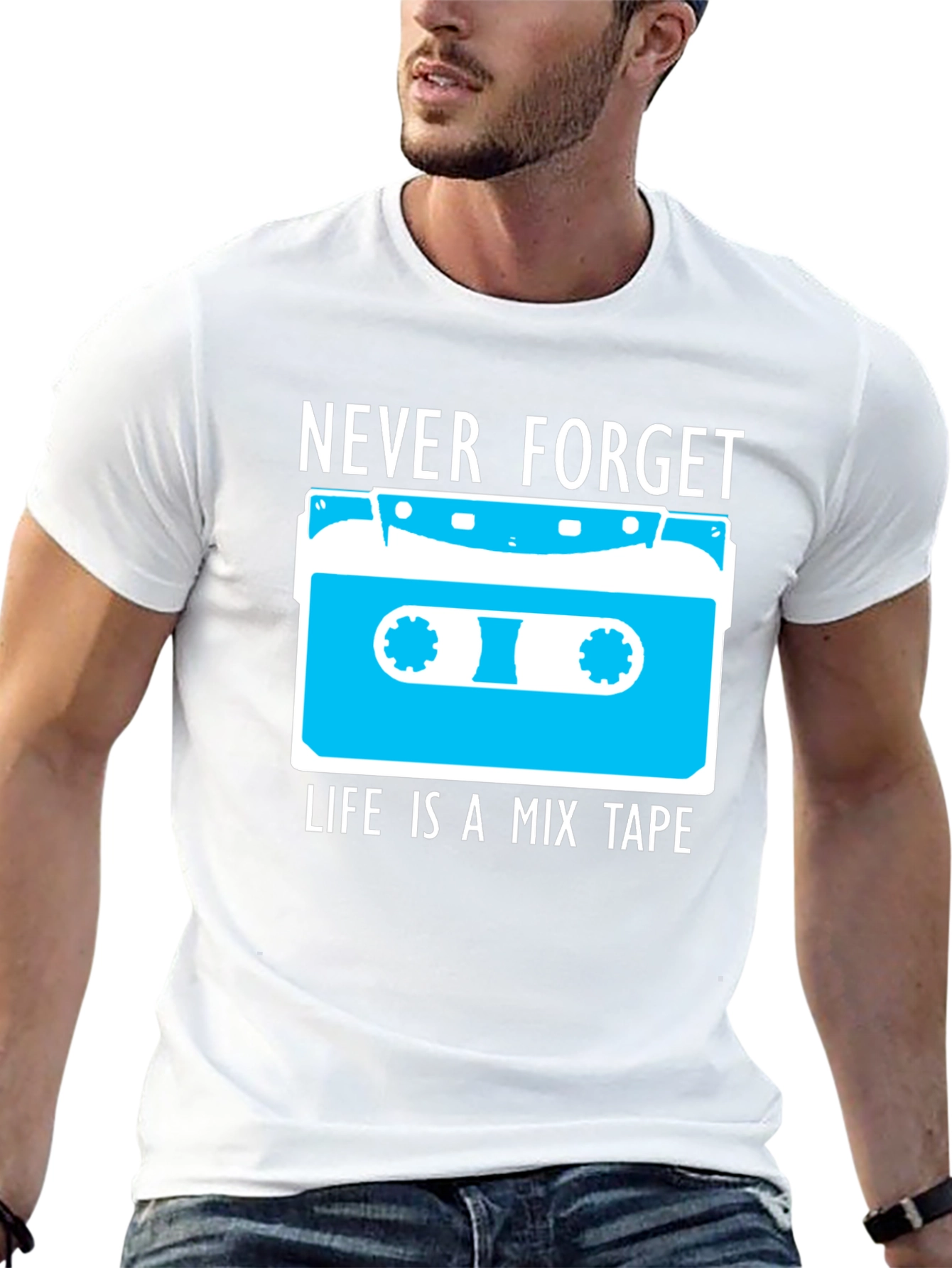 Never Forget Mix Tape T-Shirt