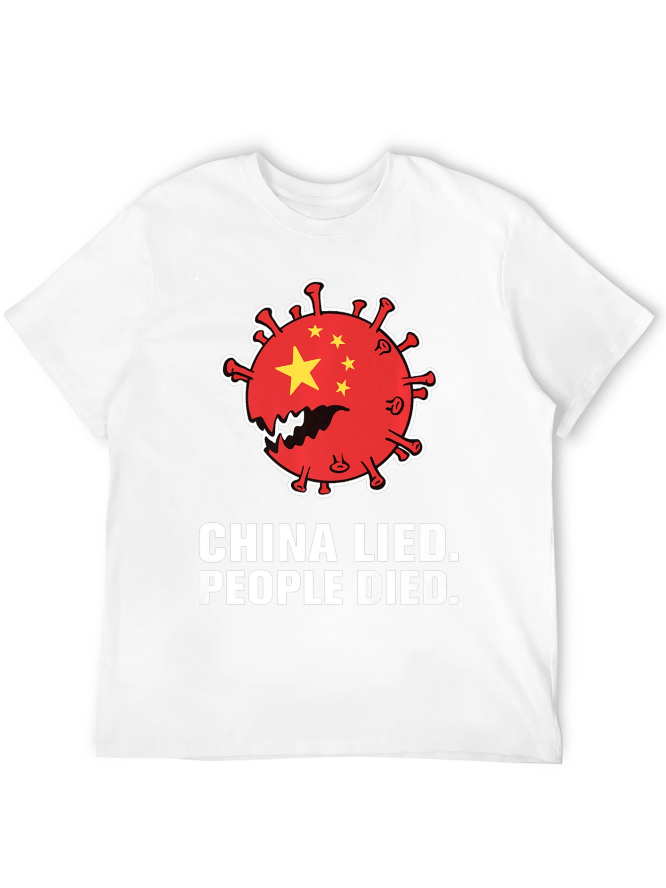 China Lied T-Shirt - Controversial Statement Tee