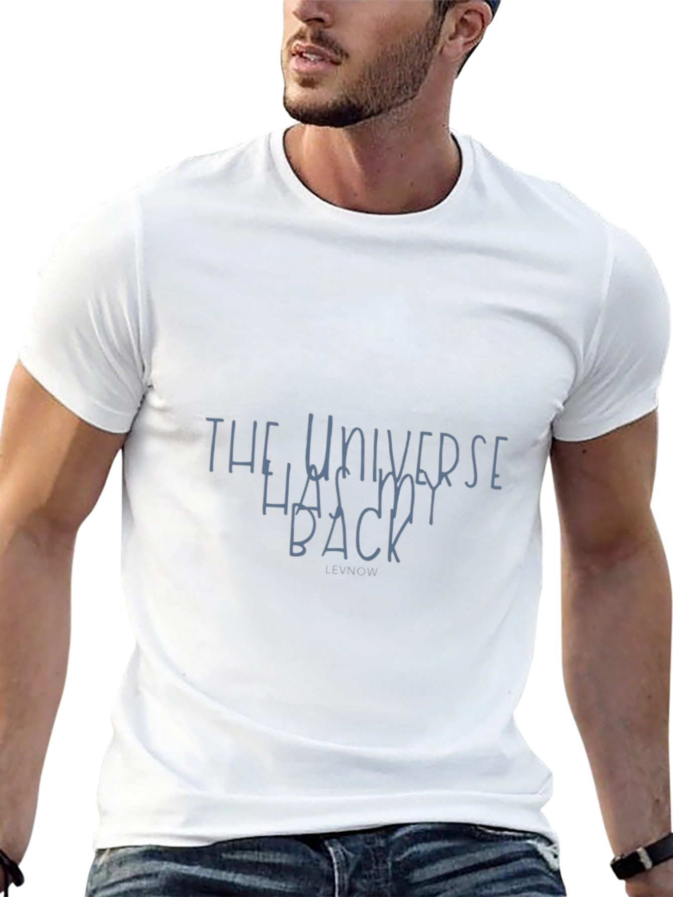 The Universe Has My Back - Black T-Shirt