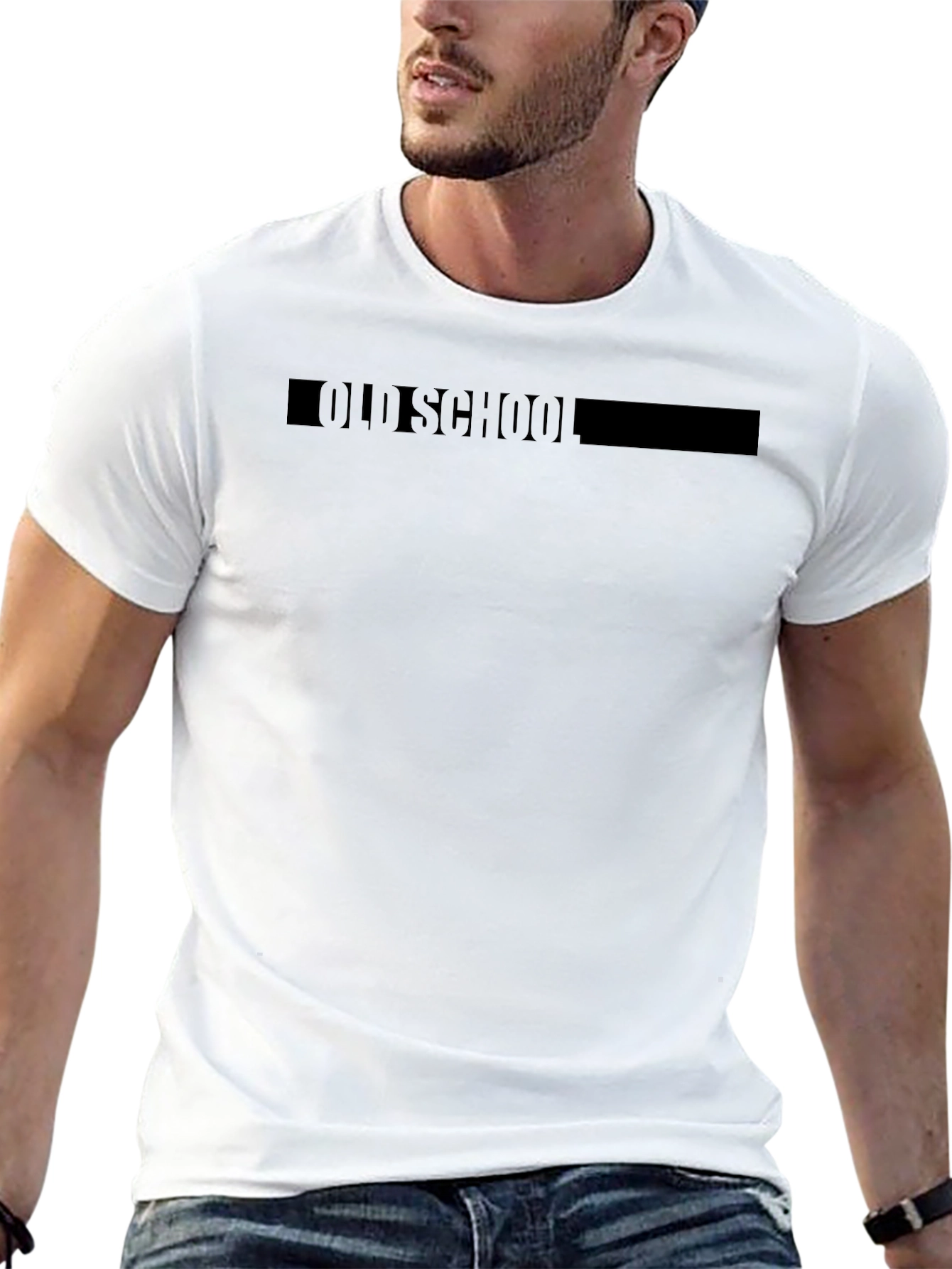Old School Graphic Black T-Shirt