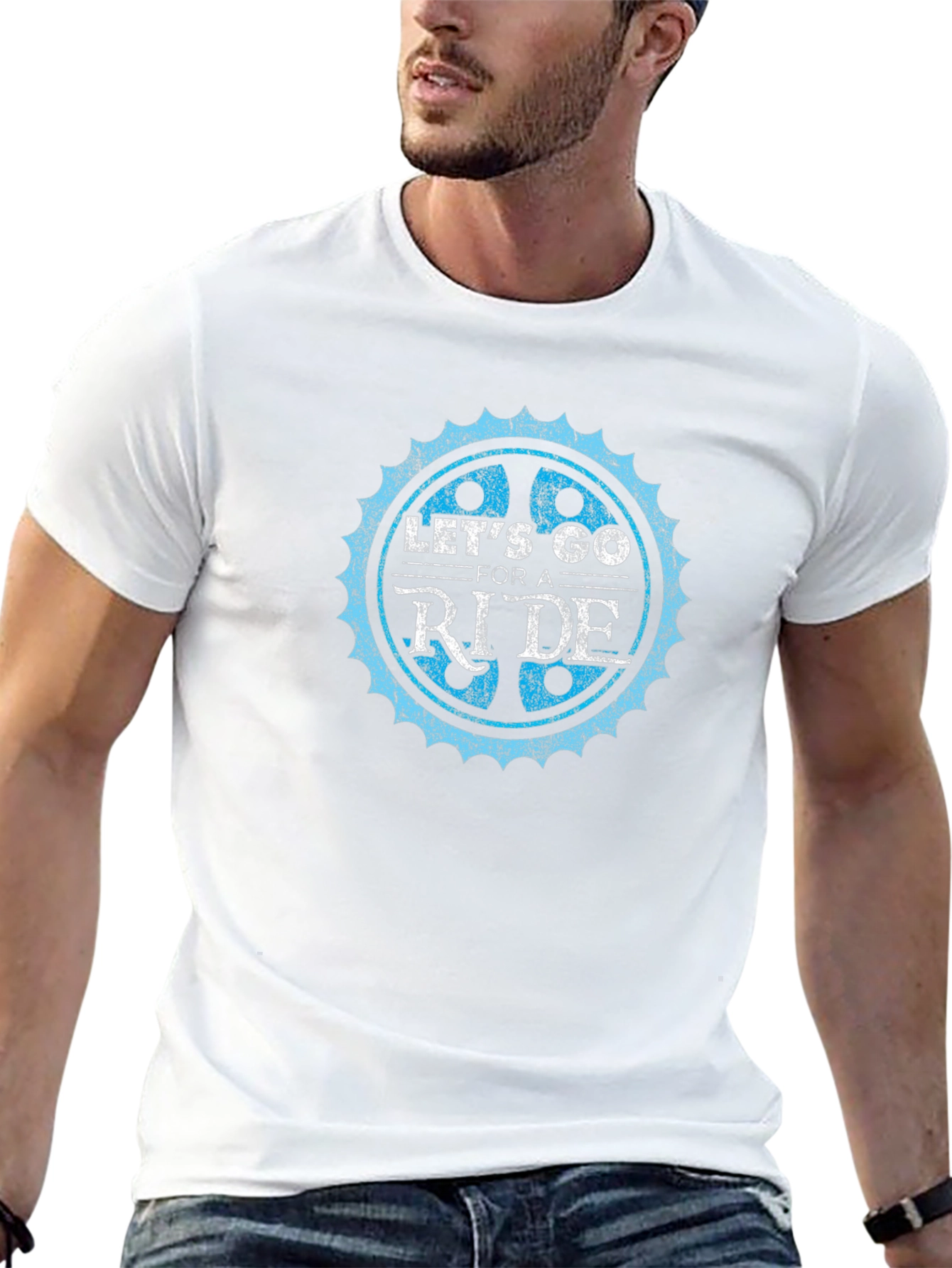 Lets Go For A Ride Graphic T-Shirt