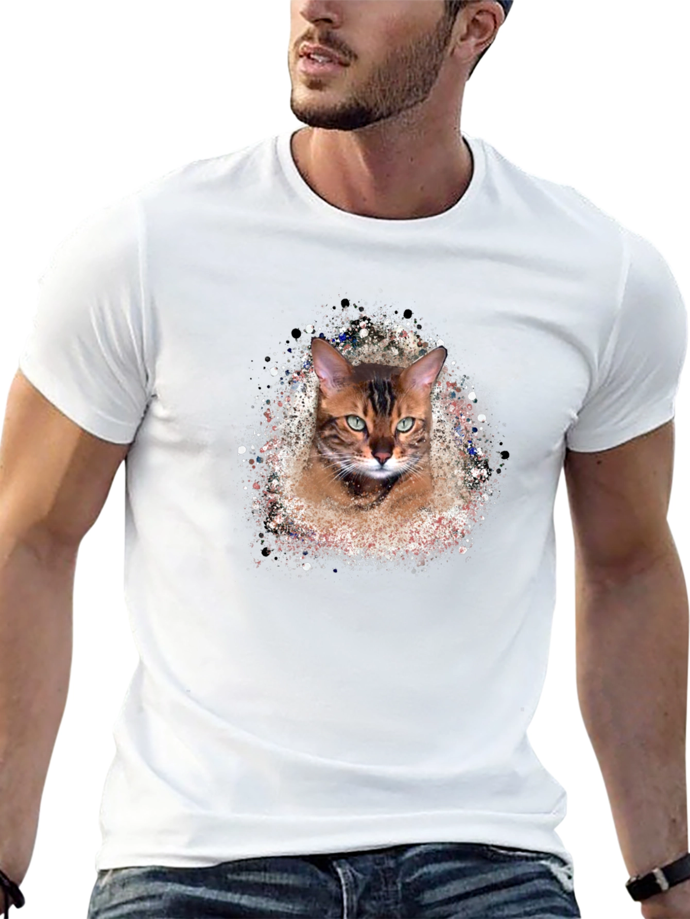Bengal Cat Art T-Shirt - Stylish & Unique