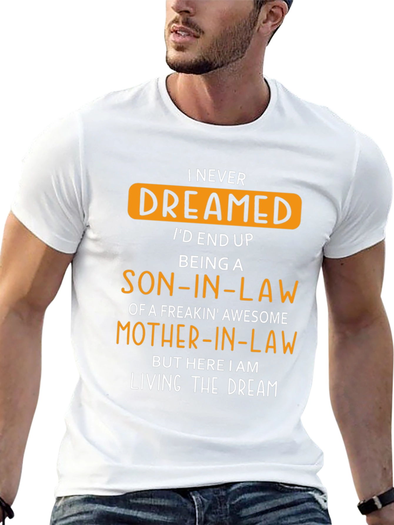 Funny Son-in-Law Freakin Awesome Mother-in-Law T-Shirt