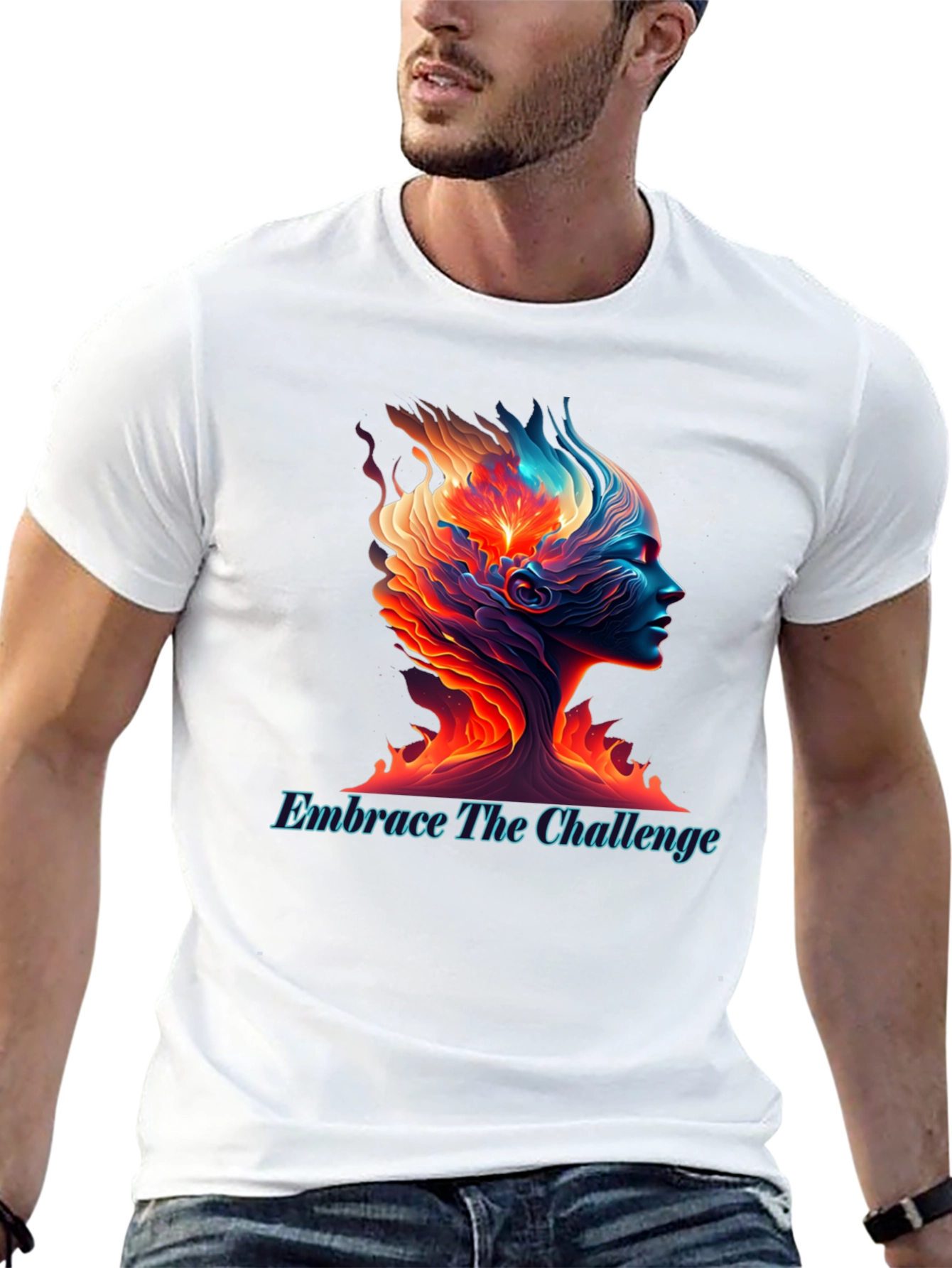 Embrace The Challenge Graphic T-Shirt