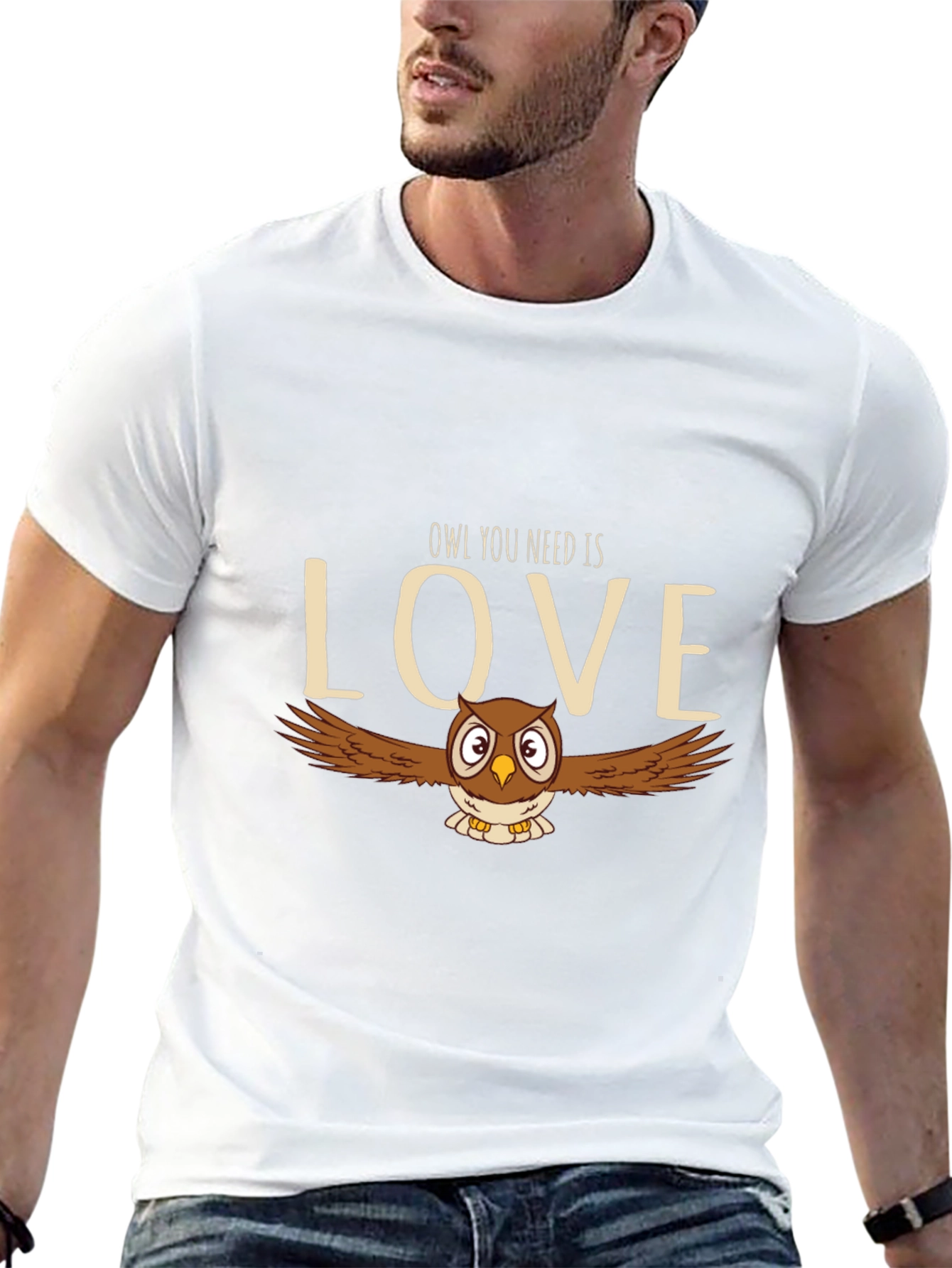 Owl You Need is Love T-Shirt Cute Graphic Tee