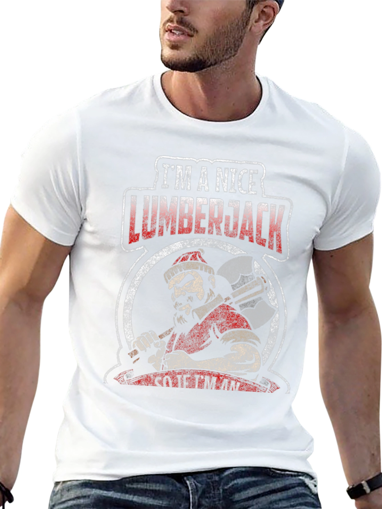 Nice Lumberjack Graphic Tee
