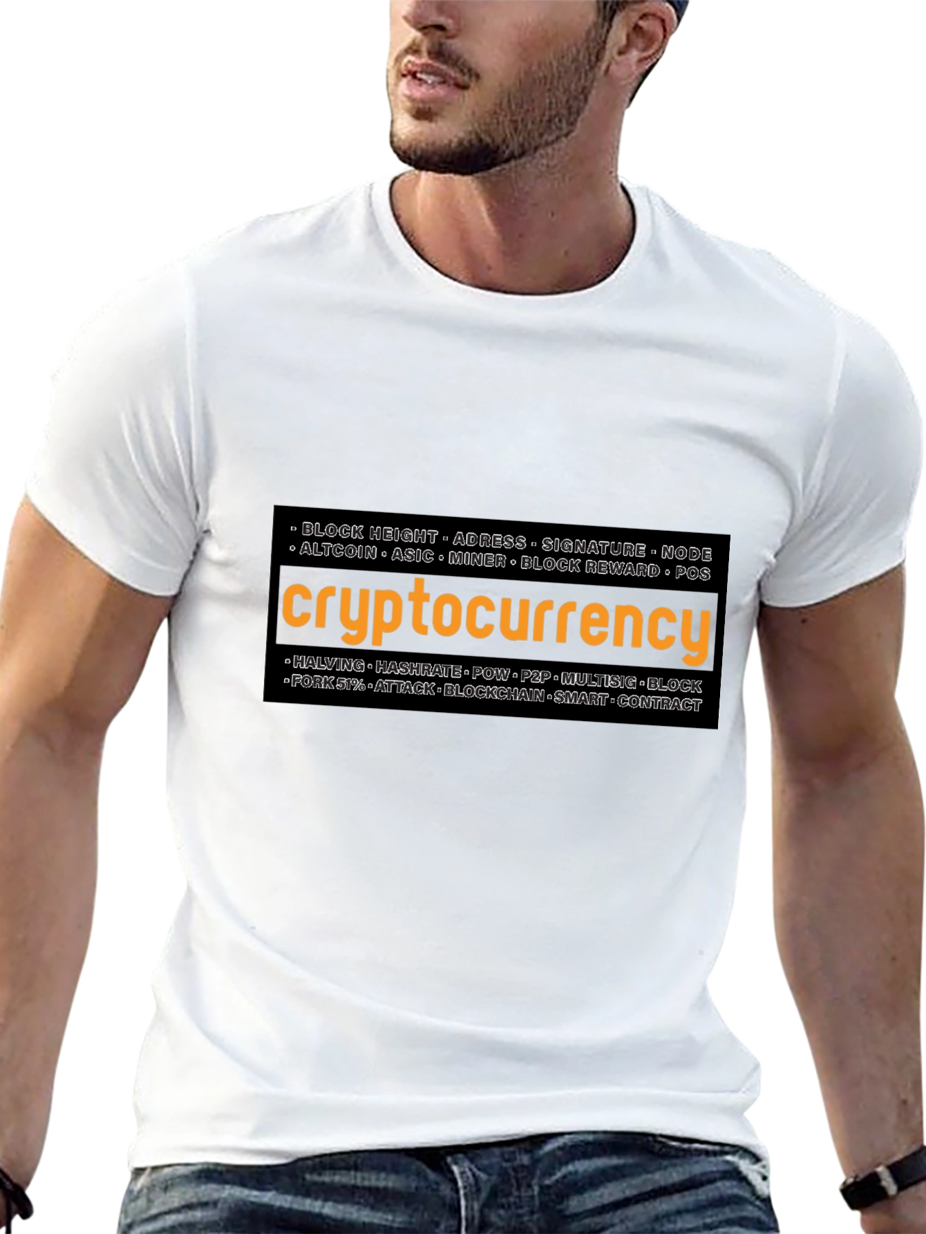 Crypto T-Shirt - Blockchain Design