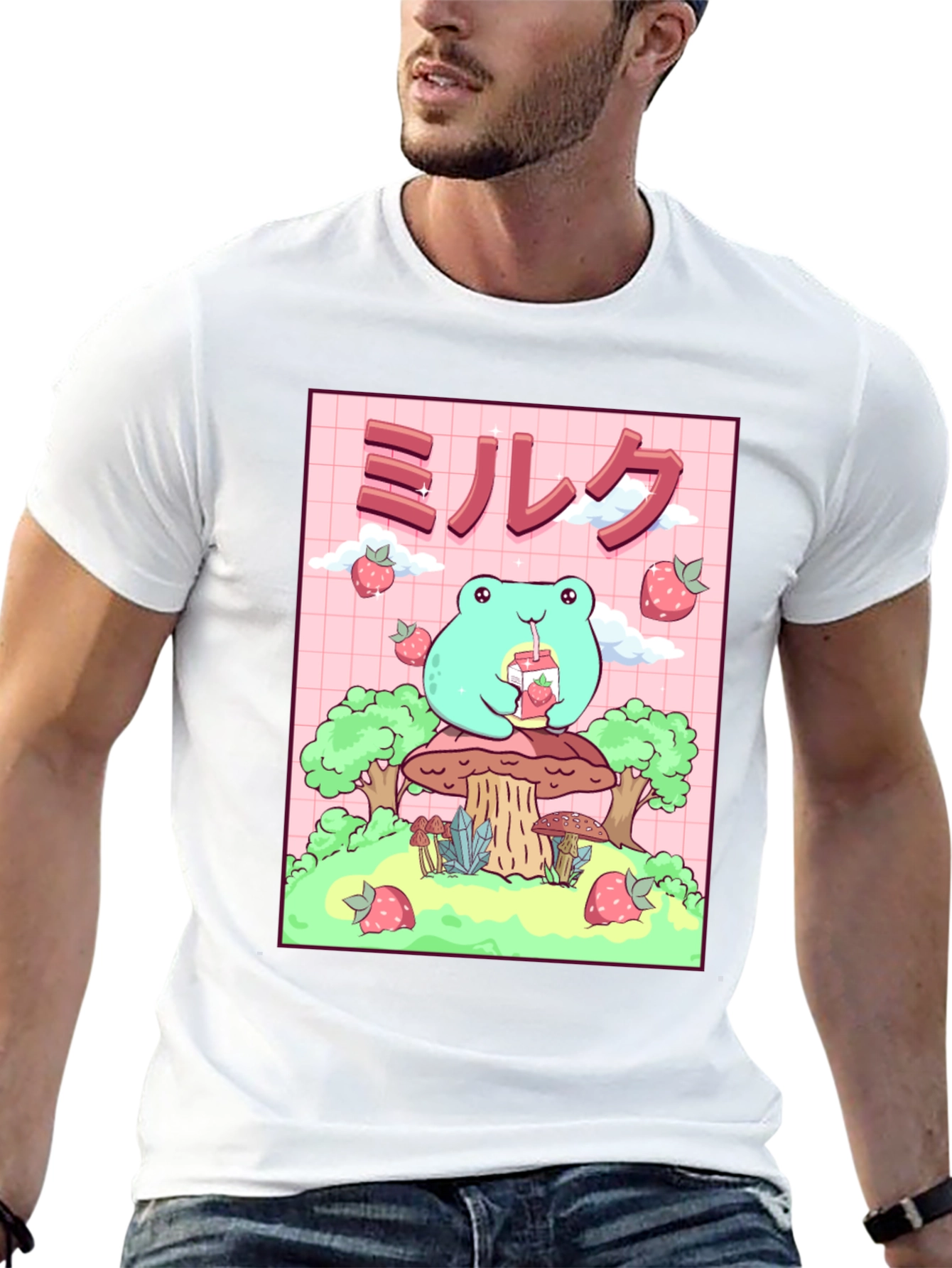 Frog Milk Strawberry T-Shirt