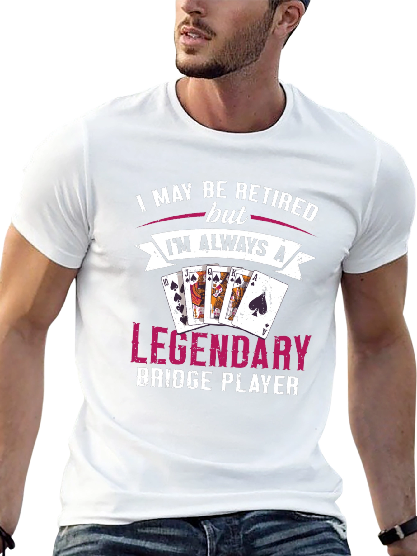 Retired Legendary Bridge Player T-Shirt