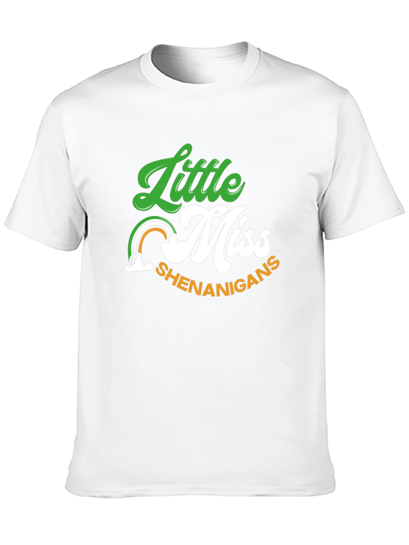 Little Miss Shenanigans St. Patricks Day Graphic T-Shirt